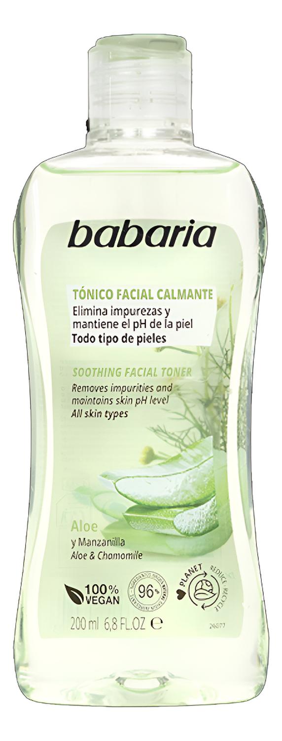 TÓNICO FACIAL CALMANTE ALOE VERA BABARIA - 1