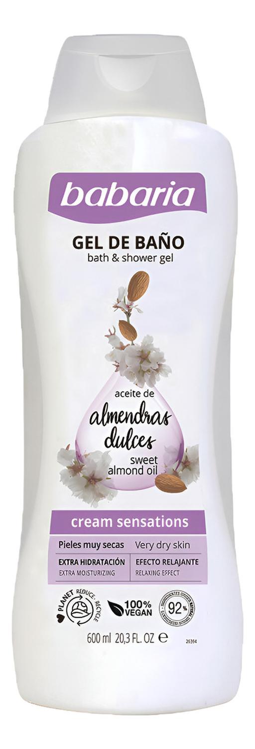 GEL DE BAÑO ALMENDRAS DULCE 600ML BABARIA - 1