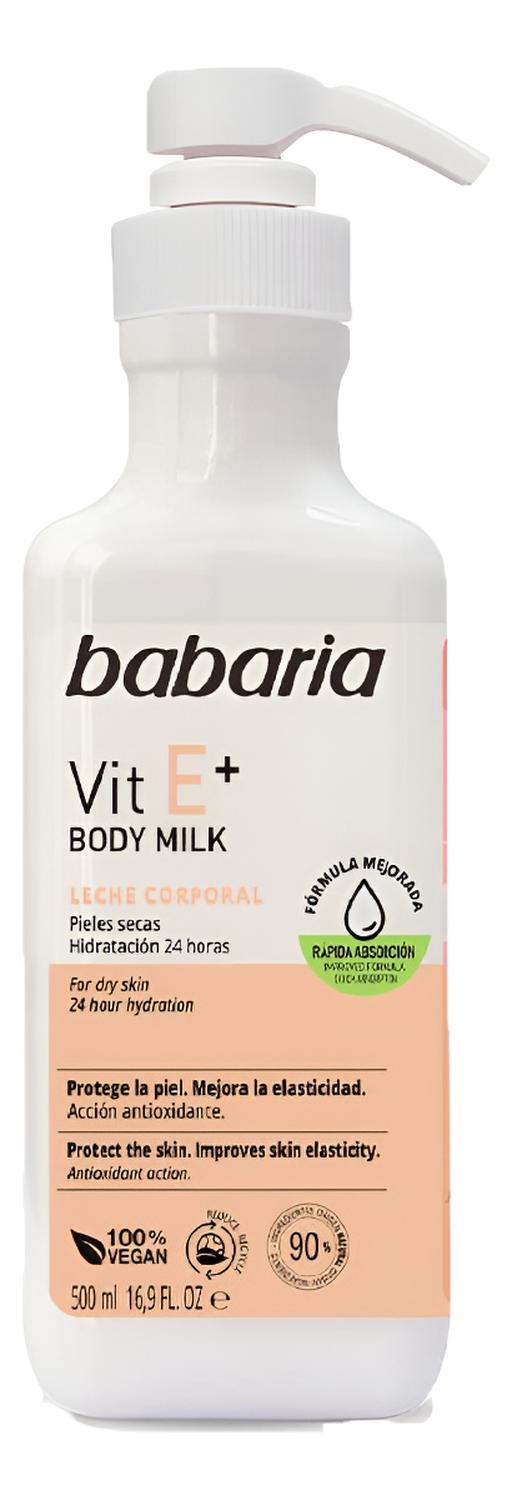 LECHE CORPORAL VITAMINA E BABARIA NEUTRA - 1
