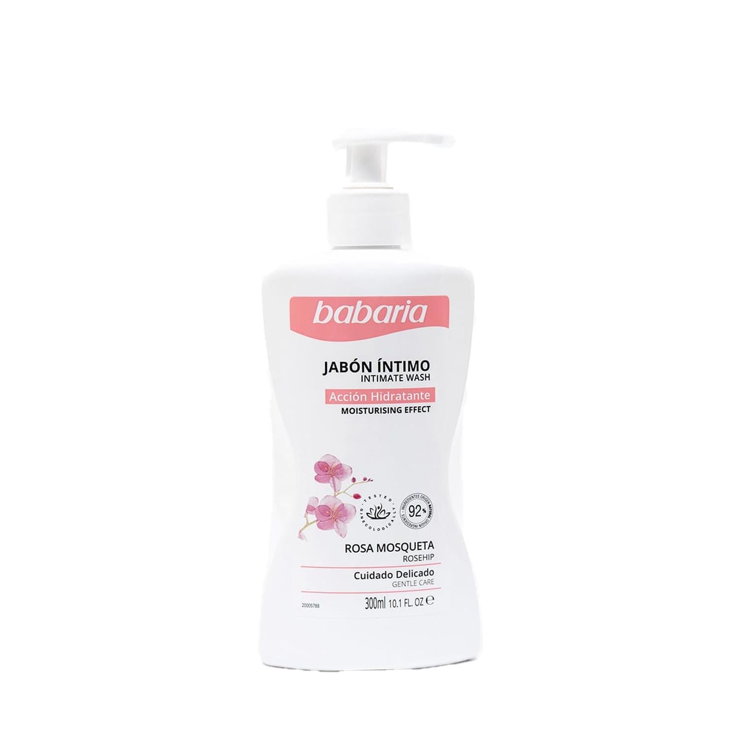 BABARIA JABÓN ÍNTIMO ROSA MOSQUETA CON ÁCIDO LÁCTICO - 1