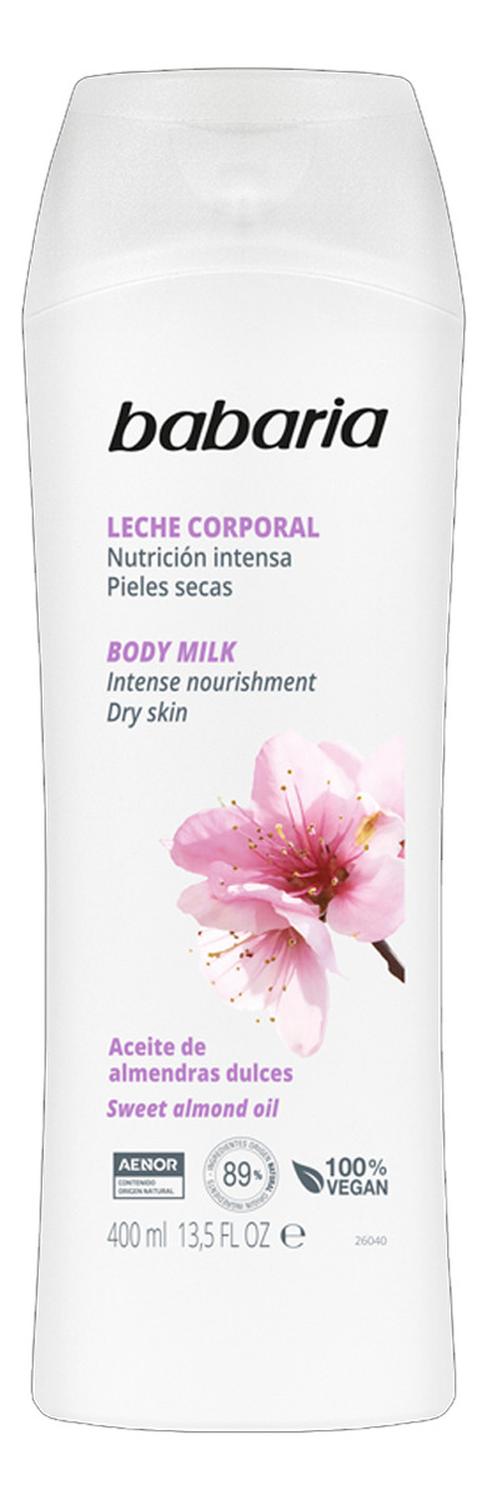 BODY MILK ACEITE DE ALMENDRAS DULCES 400ML BABARIA - 1