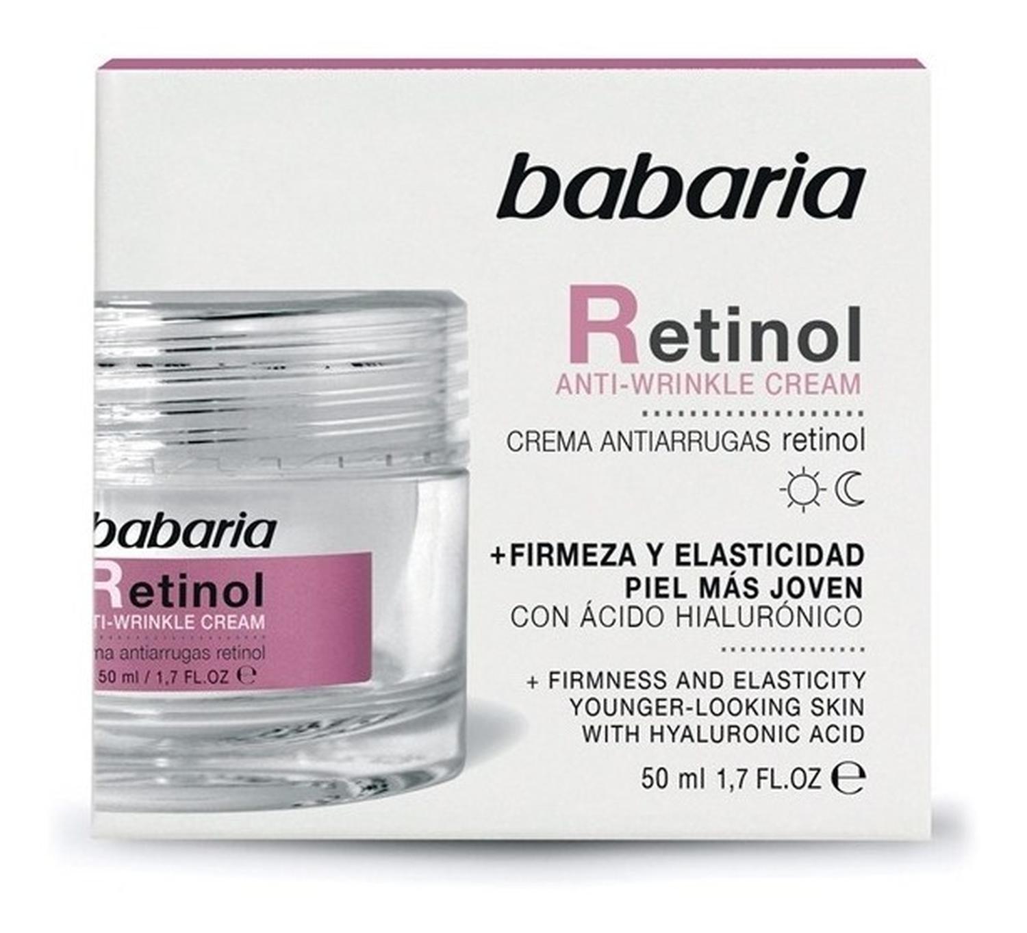 CREMA FACIAL RETINOL ANTIARRUGAS 50ML. BABARIA - 1