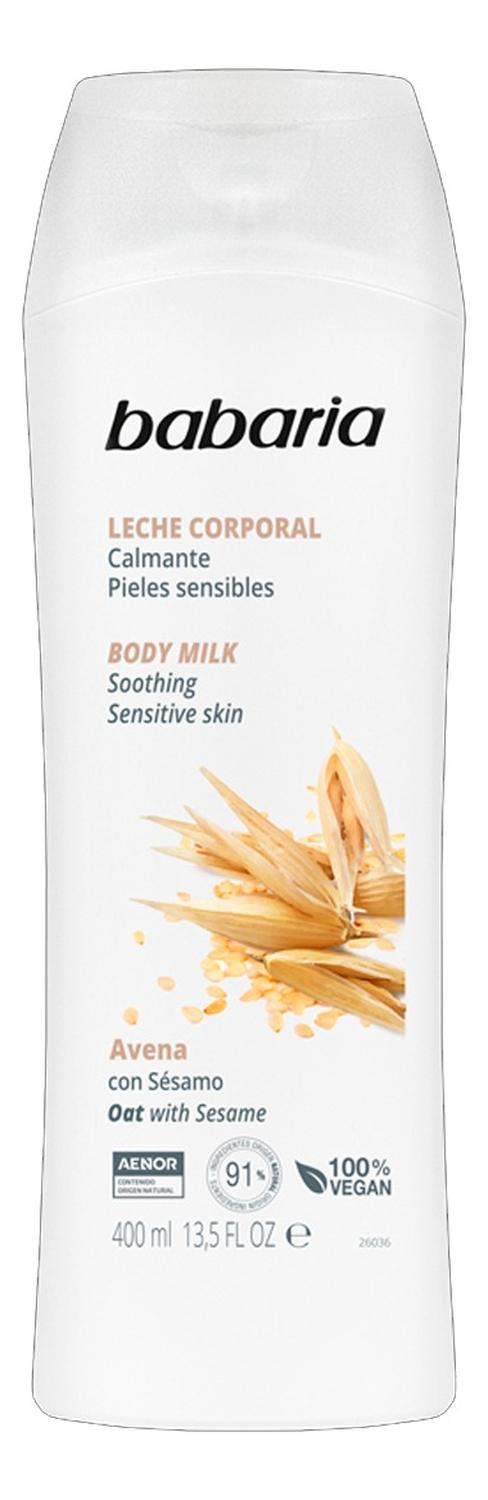 BABARIA BODY MILK AVENA 400ML - 1