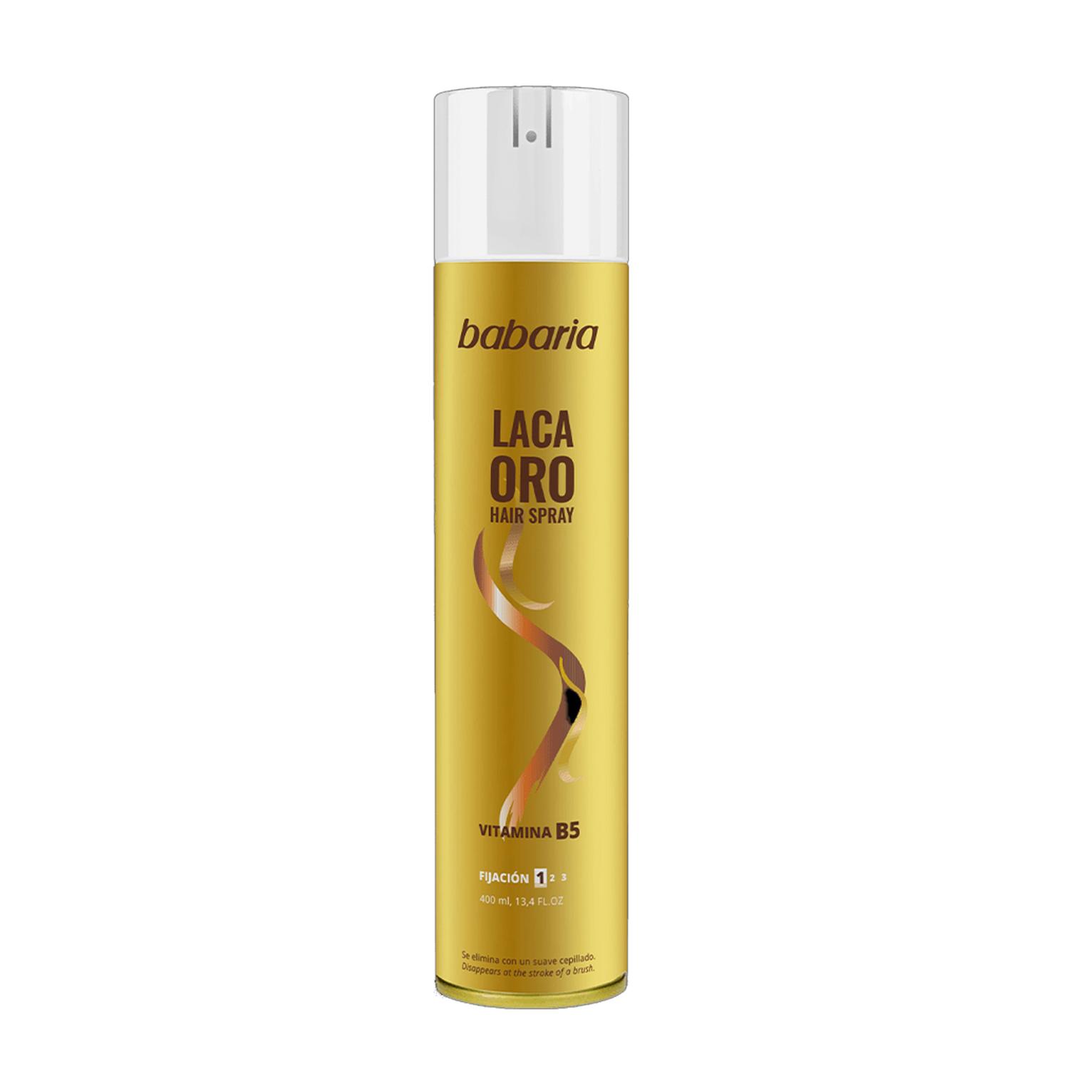LACA ORO PARA CABELLO 400ML BABARIA - 1