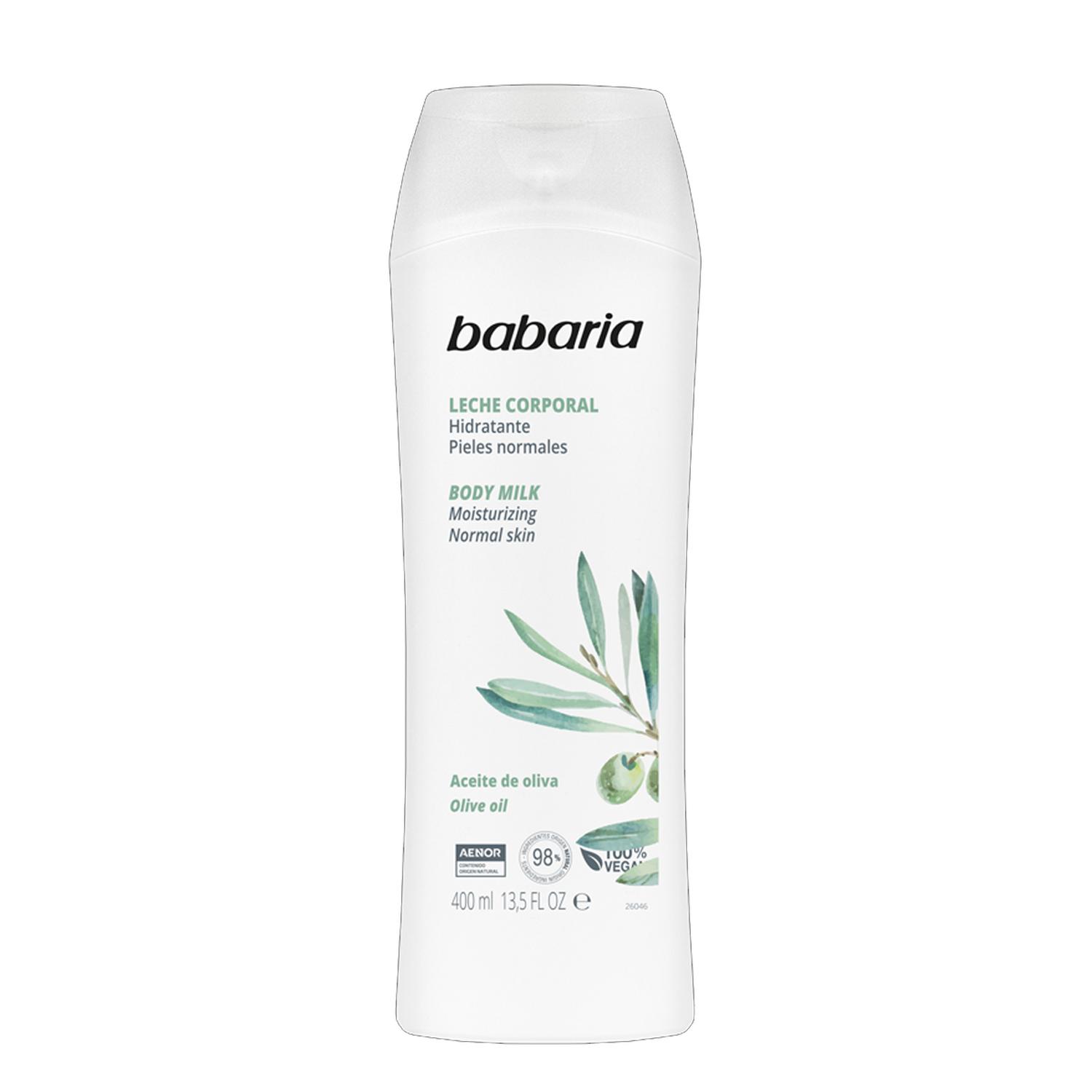 BODY MILK ACEITE DE OLIVA BABARIA 400ML - 1