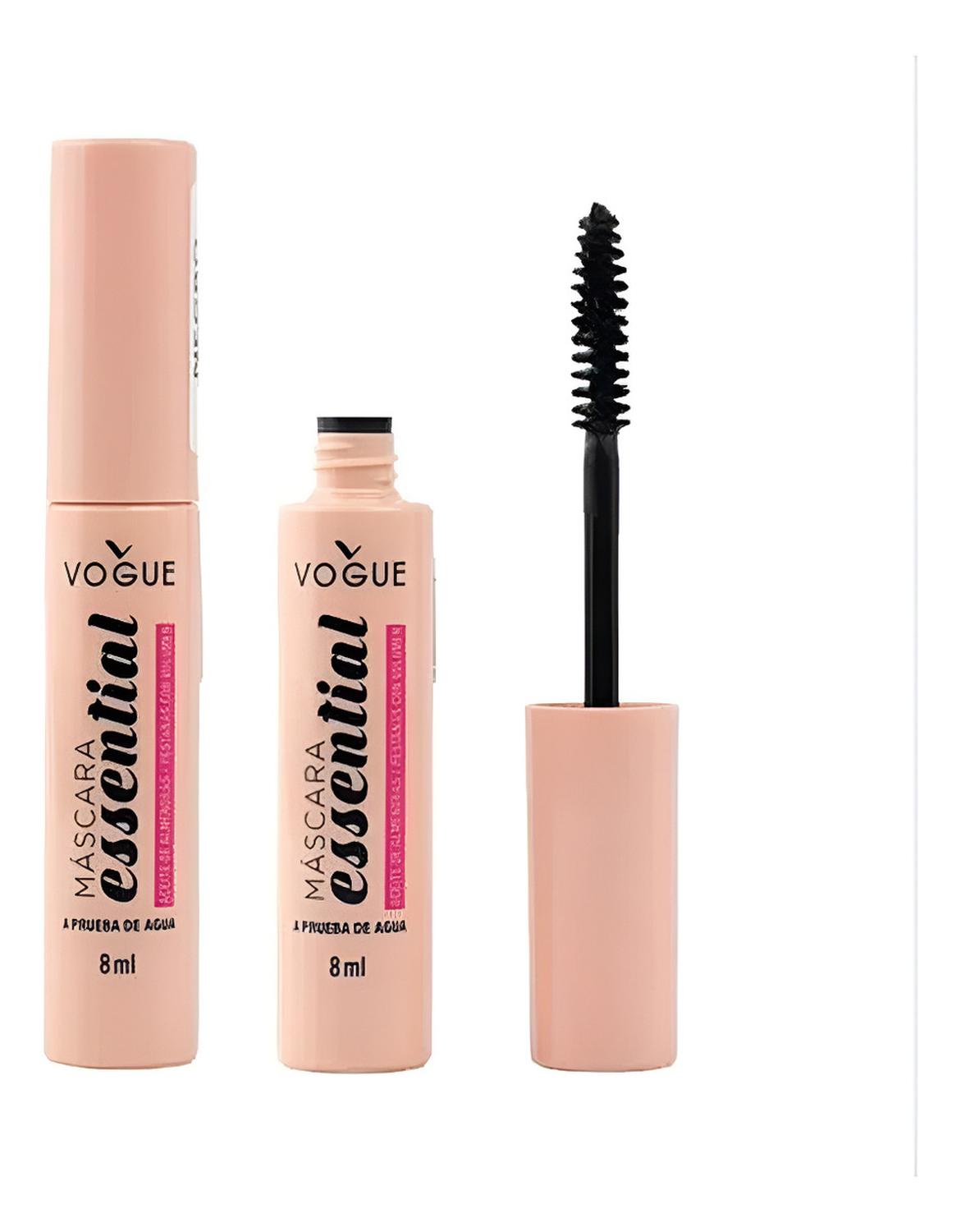 VOGUE MASCARA DE PESTAÑAS ESSENTIAL X2 UND NEGRO - 1