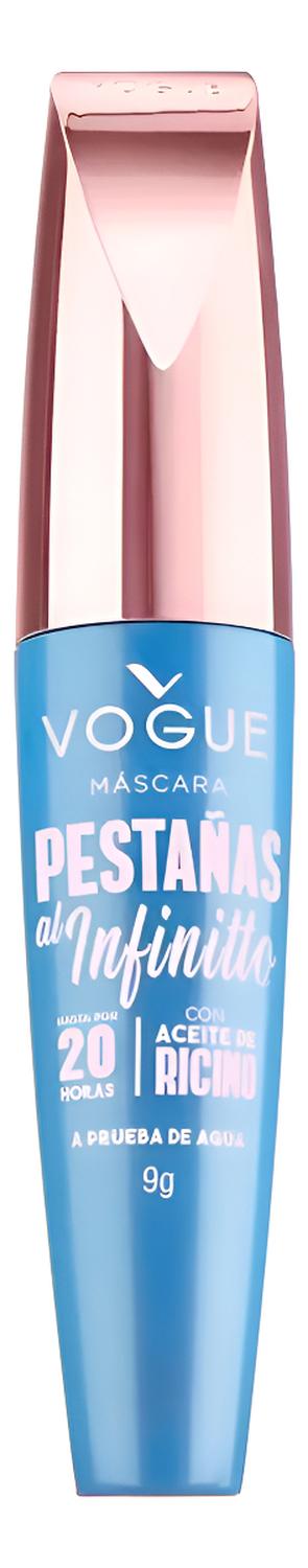 MASCARA DE PESTAÑAS A PRUEBA DE AGUA VOGUE AL INFINITO NEGRO - 2