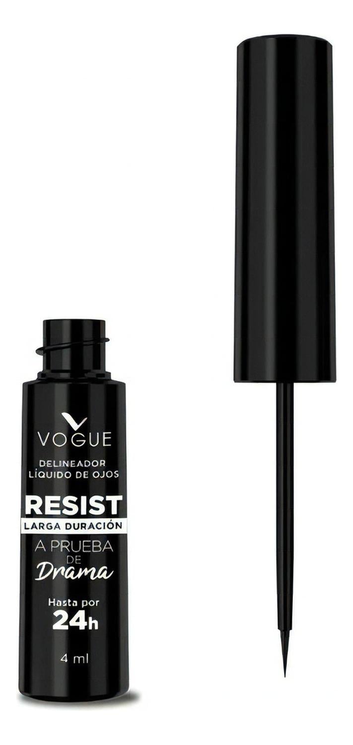DELINEADOR LIQUIDO OJOS RESIST 4ML VOGUE COLOR NEGRO - 2