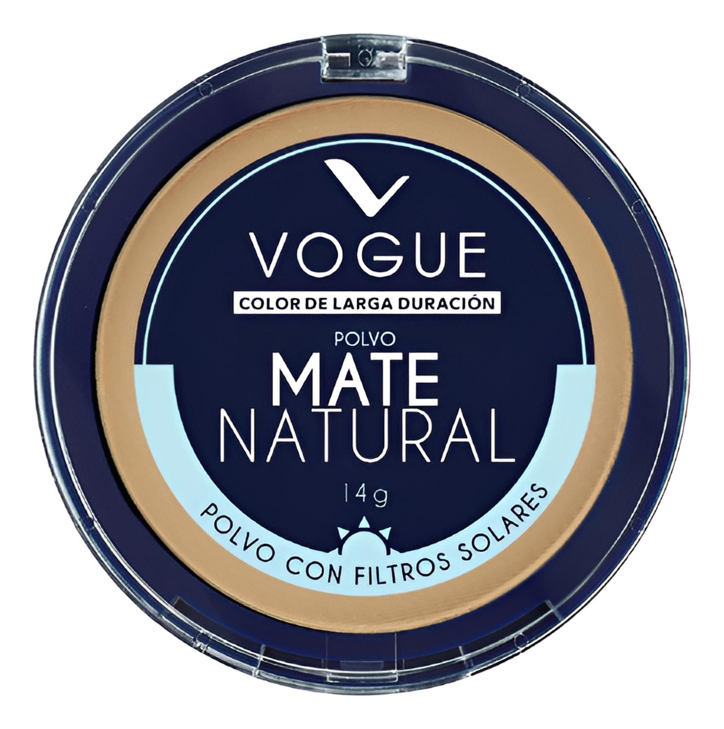 POLVO MATE NATURAL VOGUE TONO MORENO 14G - 1