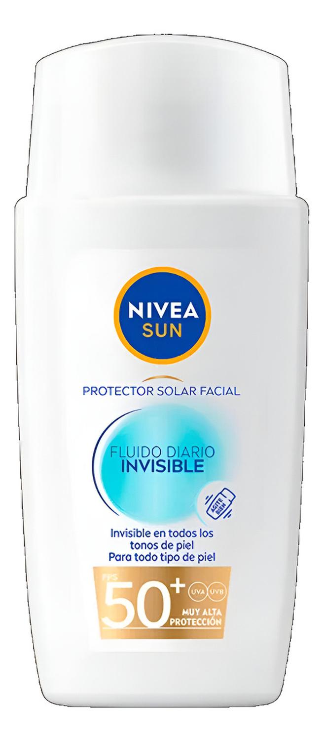 NIVEA SUN FLUIDO FACIAL DIARIO INVISIBLE FPS 50+ - 1