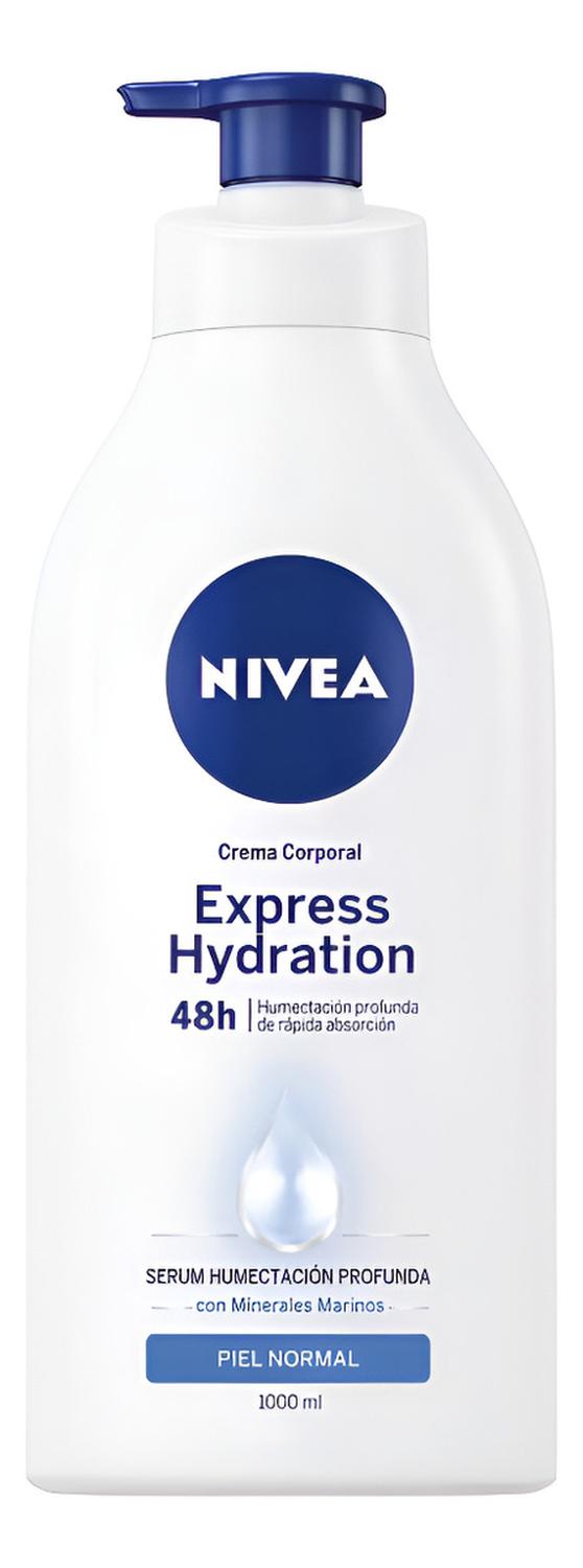 CREMA CORPORAL NIVEA HIDRATACIÓN EXPRESS 1000ML - 1