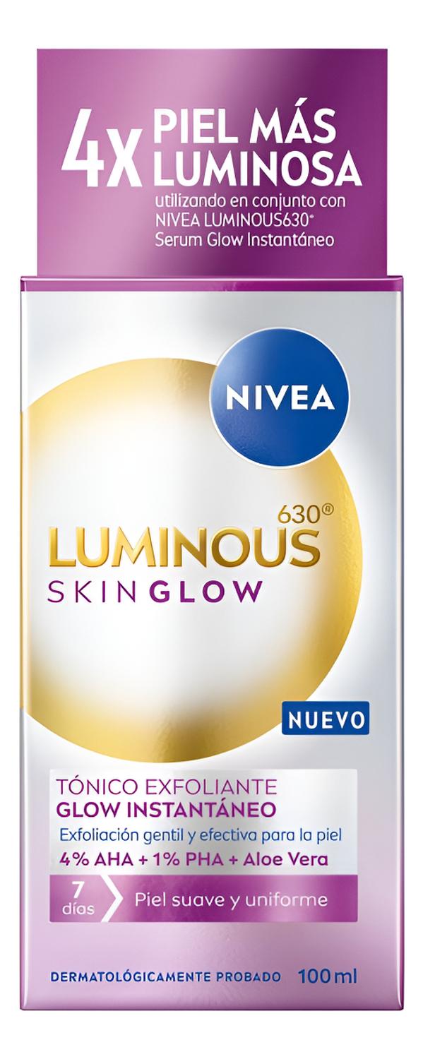 NIVEA GLOW LUMINOUS 630® TÓNICO 100ML - 1