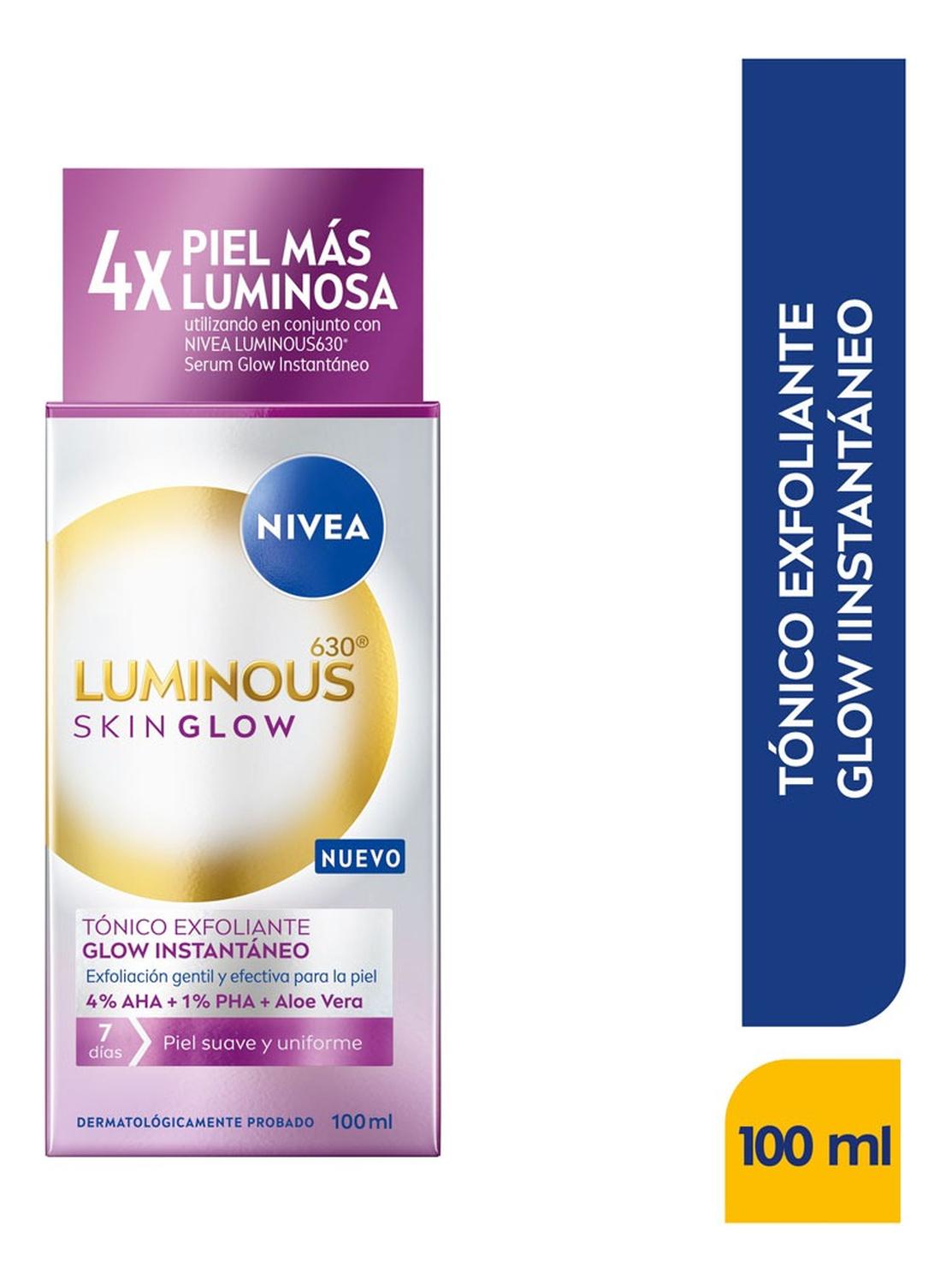 NIVEA GLOW LUMINOUS 630® TÓNICO 100ML - 5