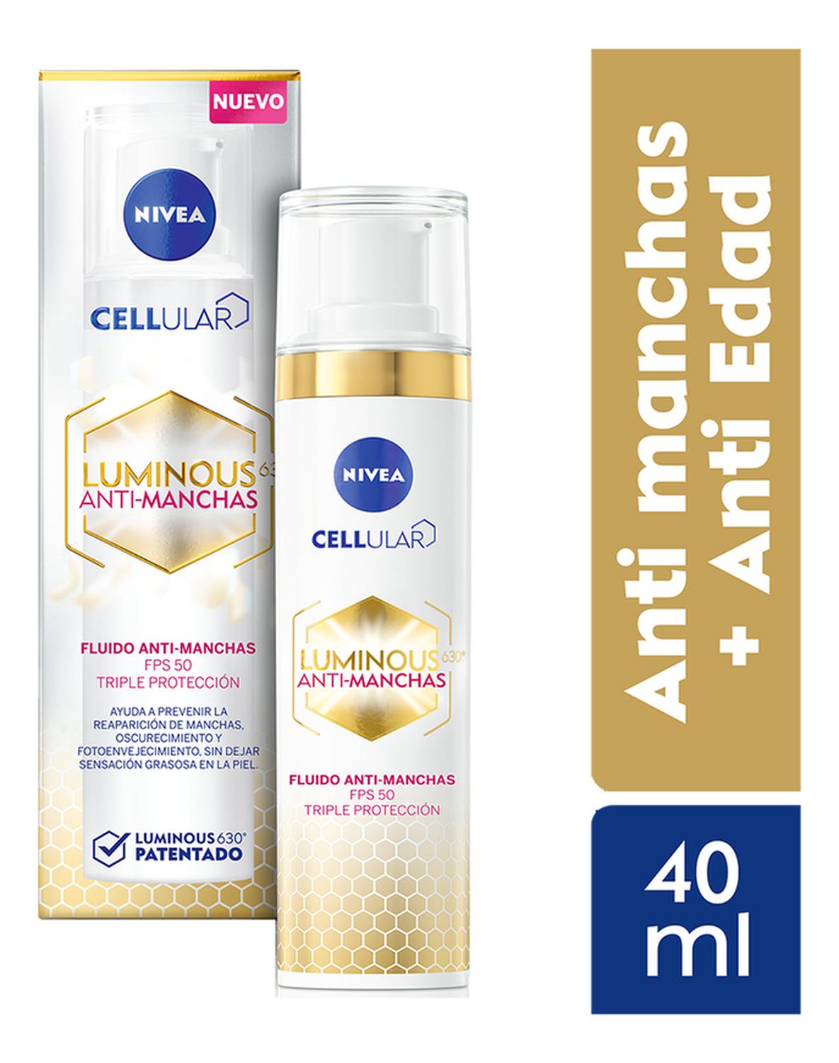 FLUIDO LUMINOUS ANTIMANCHAS CELLULAR FPS50 40ML - 2