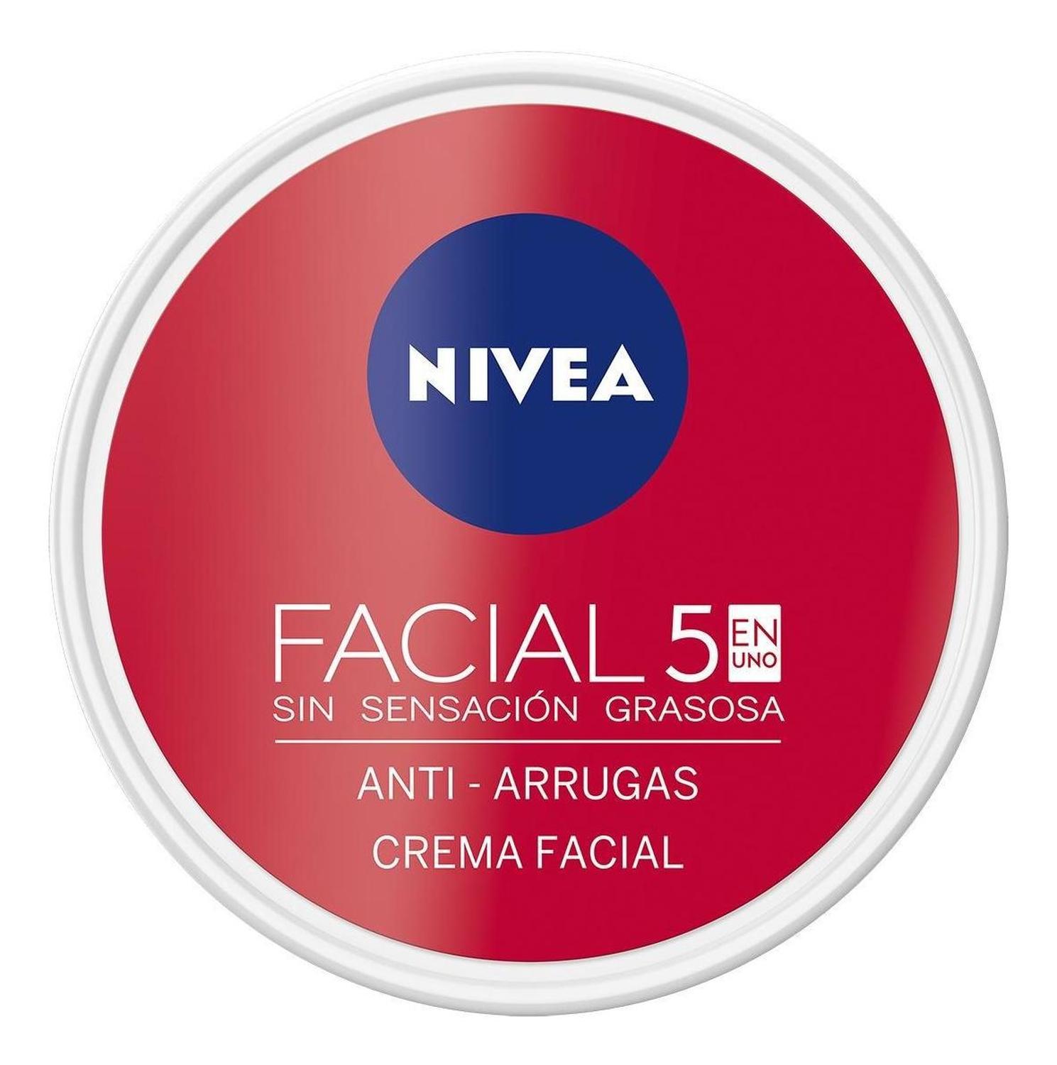 CREMA HIDRATANTE FACIAL 5 EN 1 CUIDADO ANTIARRUGAS 100ML - 2