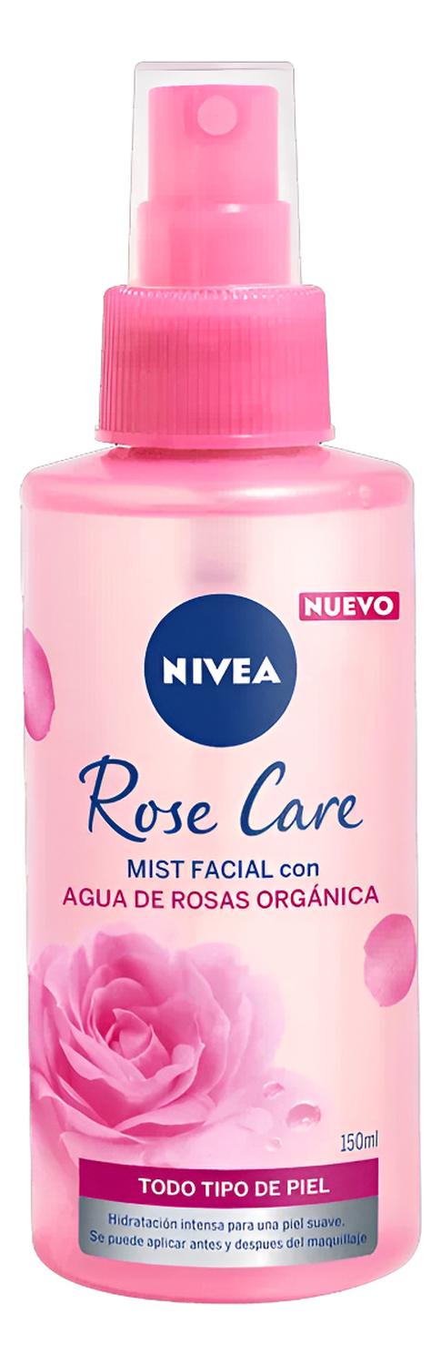 MIST FACIAL NIVEA REFRESCANTE ROSE CARE 150ML - 1