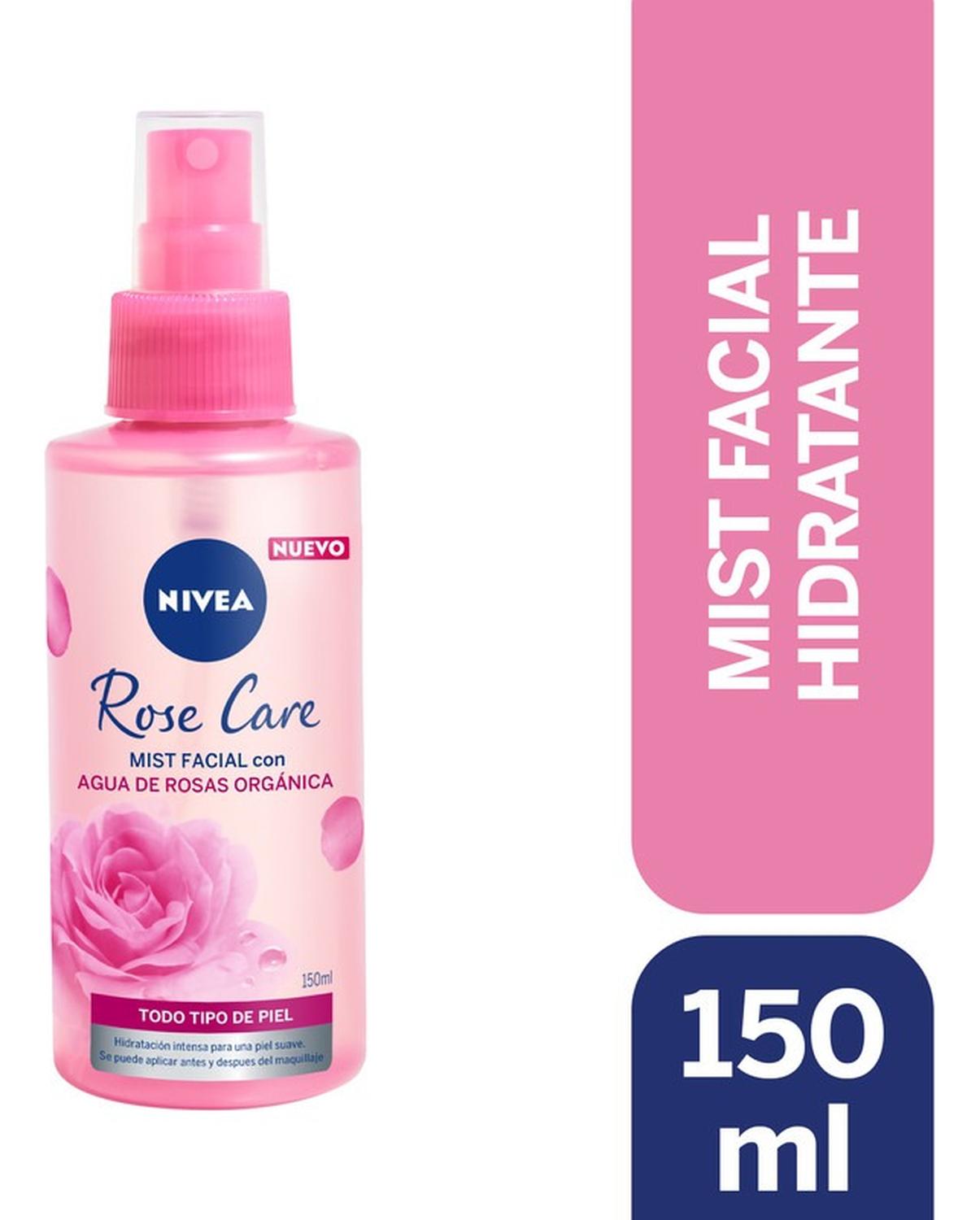 MIST FACIAL NIVEA REFRESCANTE ROSE CARE 150ML - 2