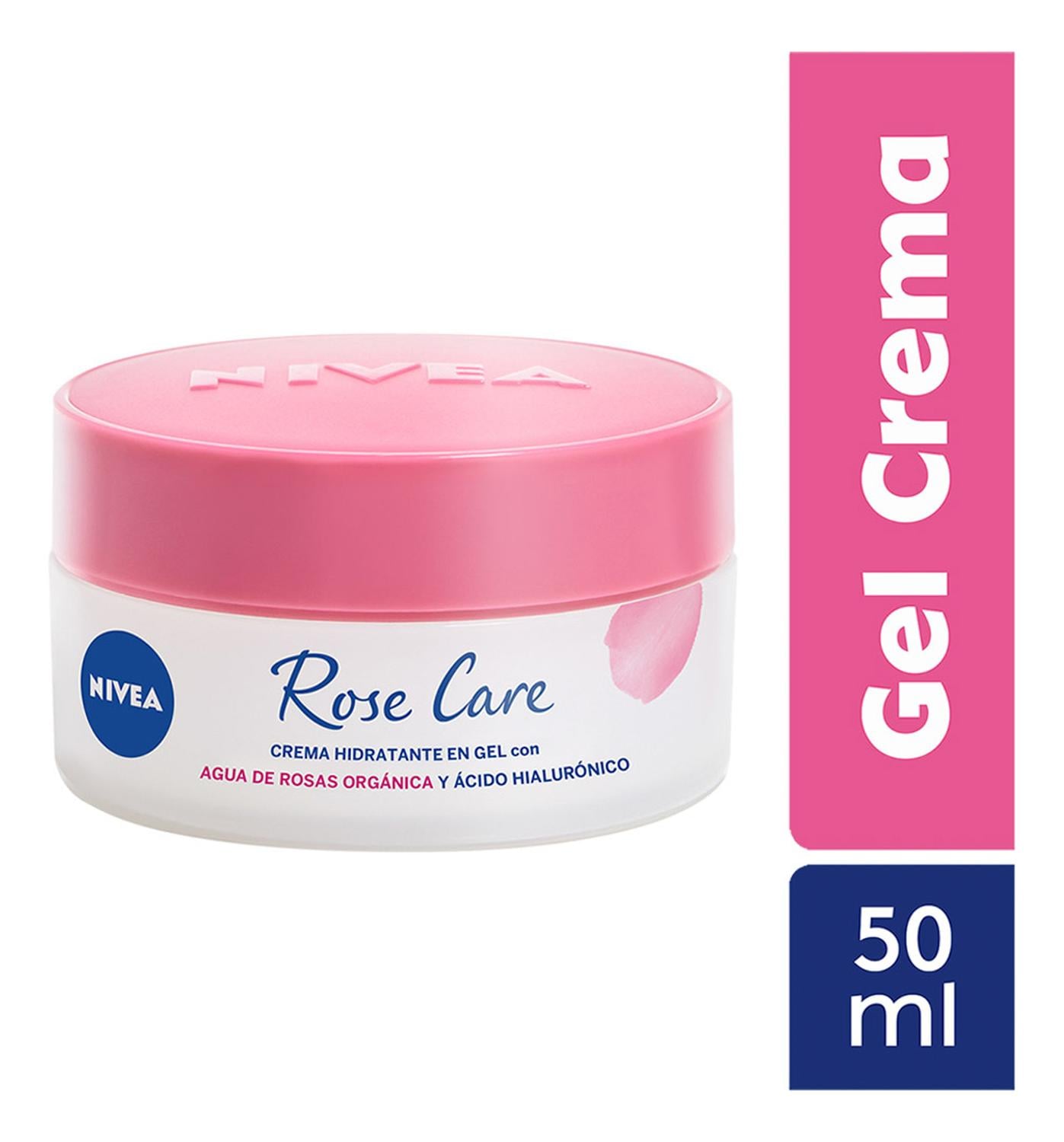 ROSE CARE CREMA HIDRATANTE EN GEL CON AGUA DE ROSAS 50ML - 2