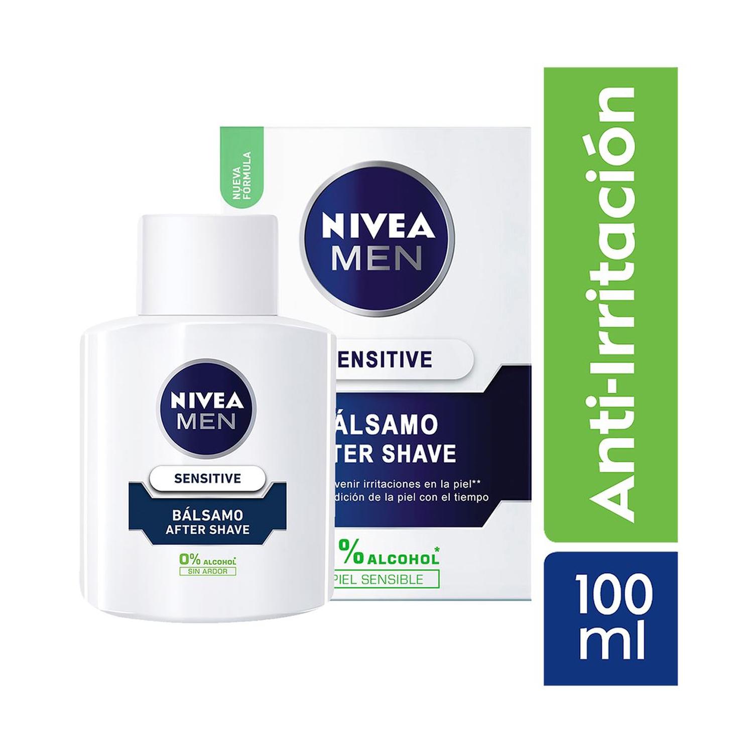 AFTER SHAVE NIVEA BALSAMO PIEL SENSIBLE 100ML - 1