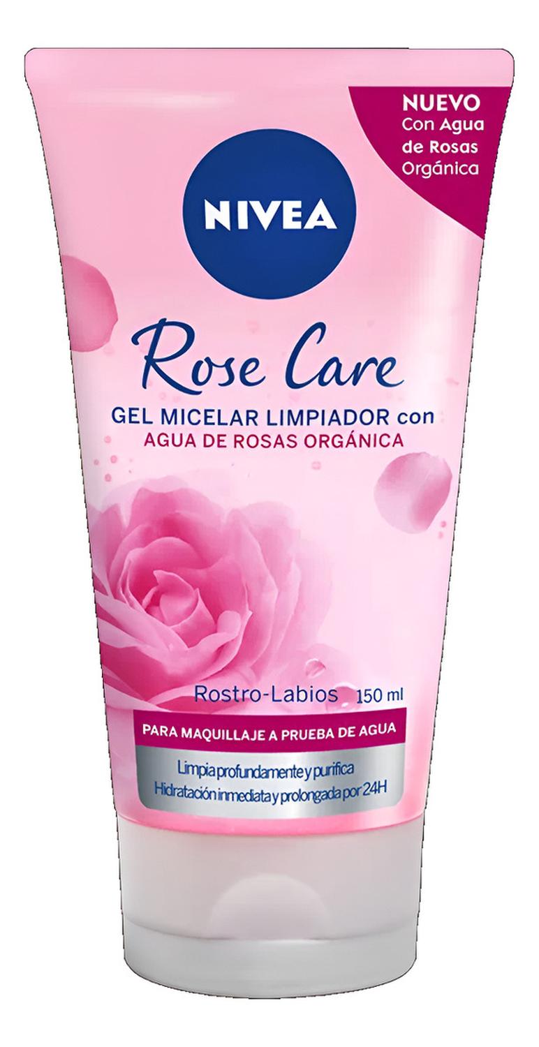 LIMPIADOR FACIAL GEL NIVEA ROSE CARE 150ML - 1