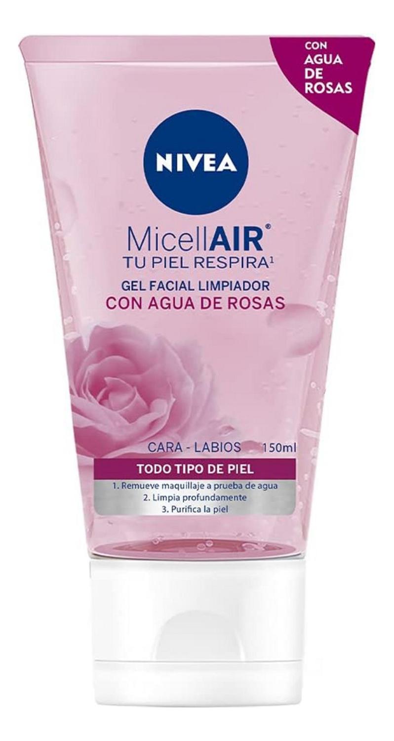 LIMPIADOR FACIAL GEL NIVEA ROSE CARE 150ML - 2