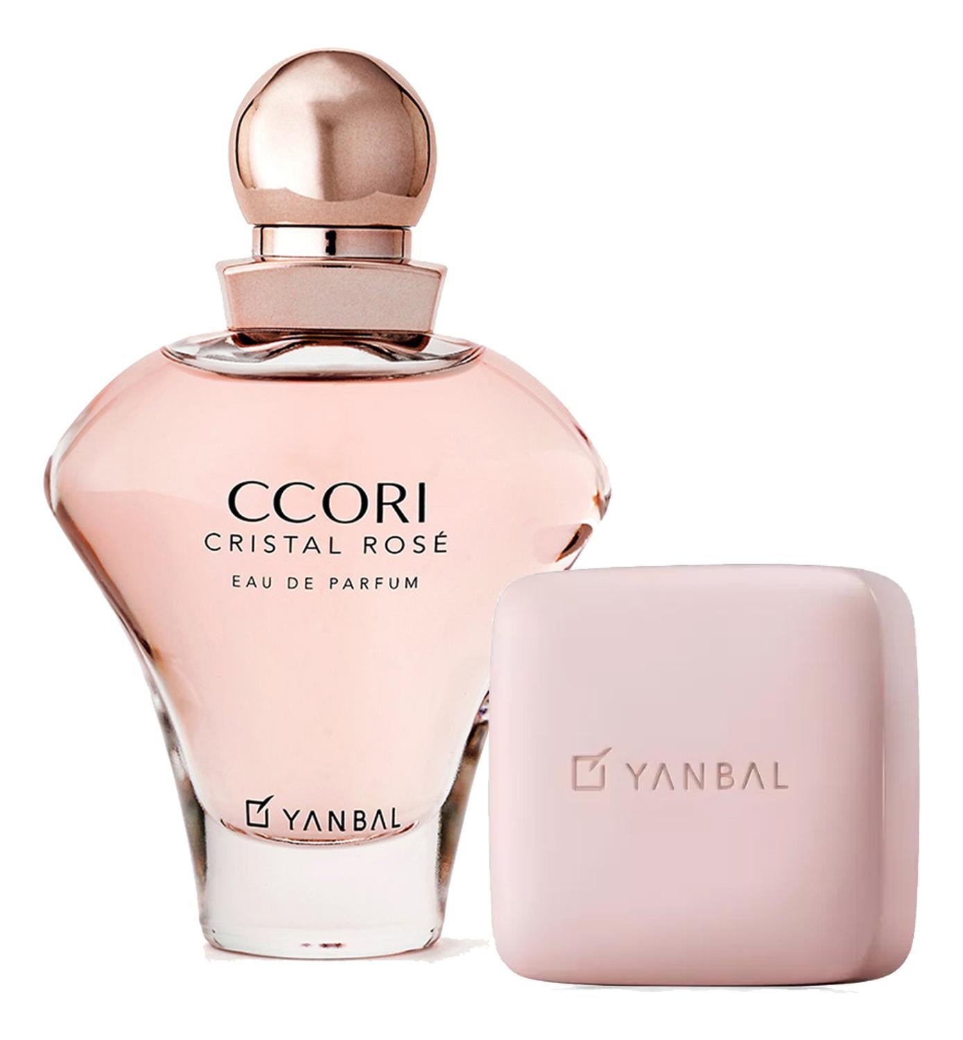 CCORI CRISTAL ROSÉ PERFUME DE MUJER CON JABON EN BARRA - 1