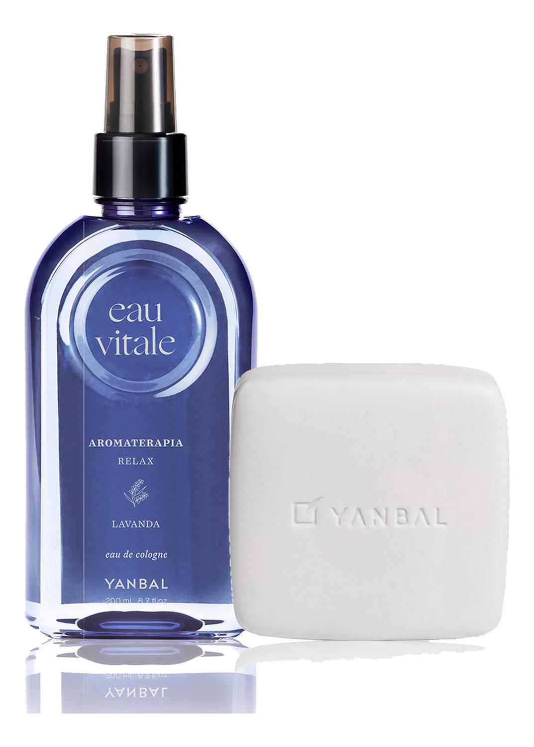 EAU VITALE LAVANDA COLONIA RELAJANTE CON JABON EN BARRA - 1
