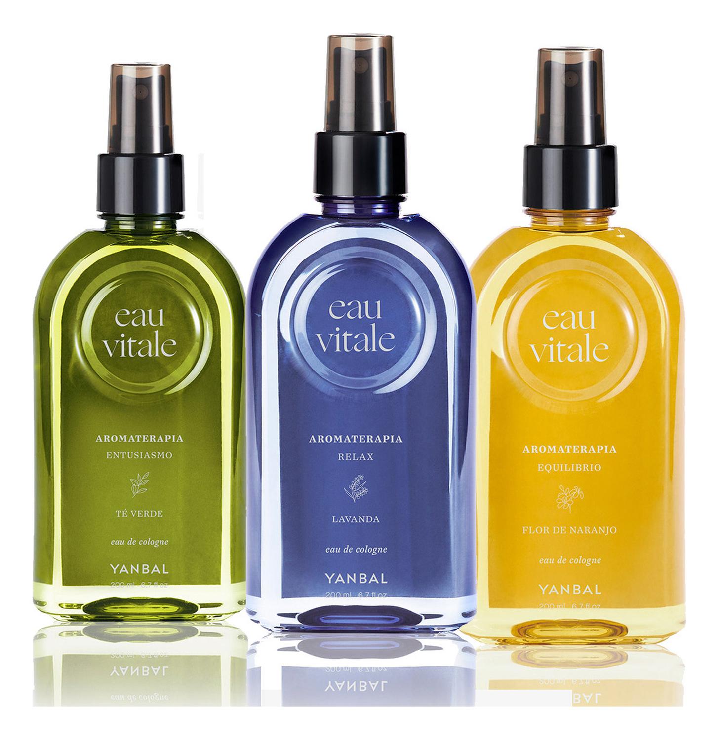 YANBAL EAU VITALE LAVANDA TE VERDE Y FLOR DE NARANJO X3 - 1