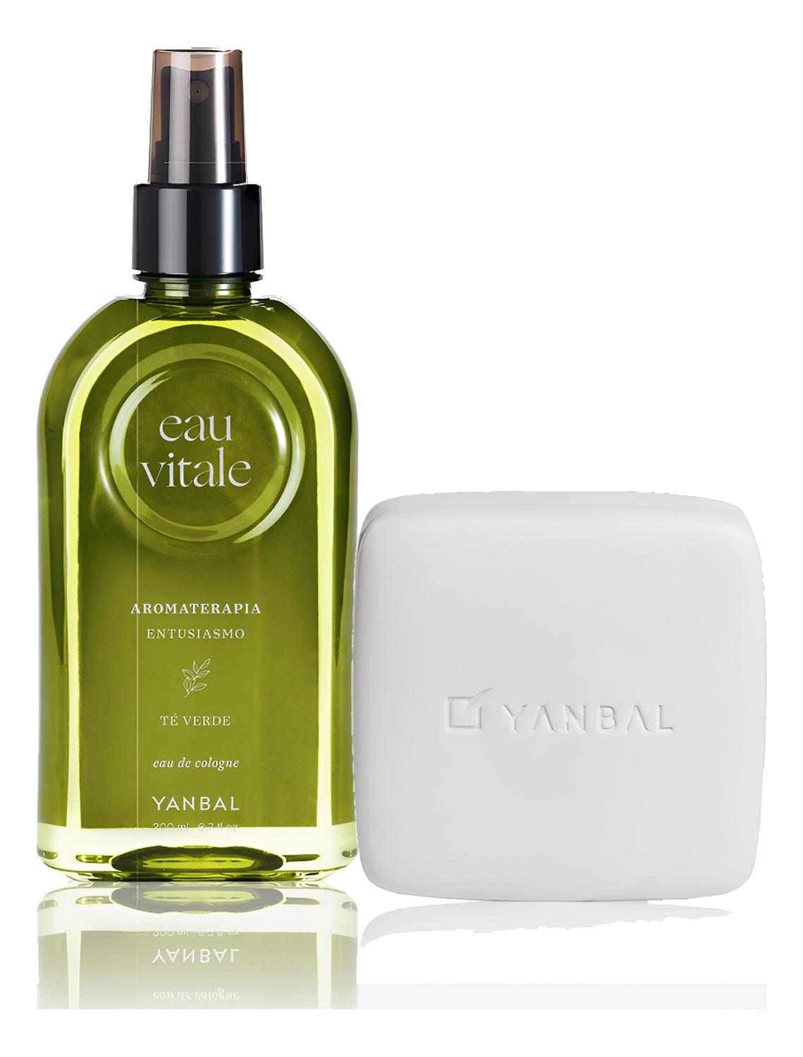 EAU VITALE TÉ VERDE COLONIA RELAJANTE CON JABON EN BARRA - 1