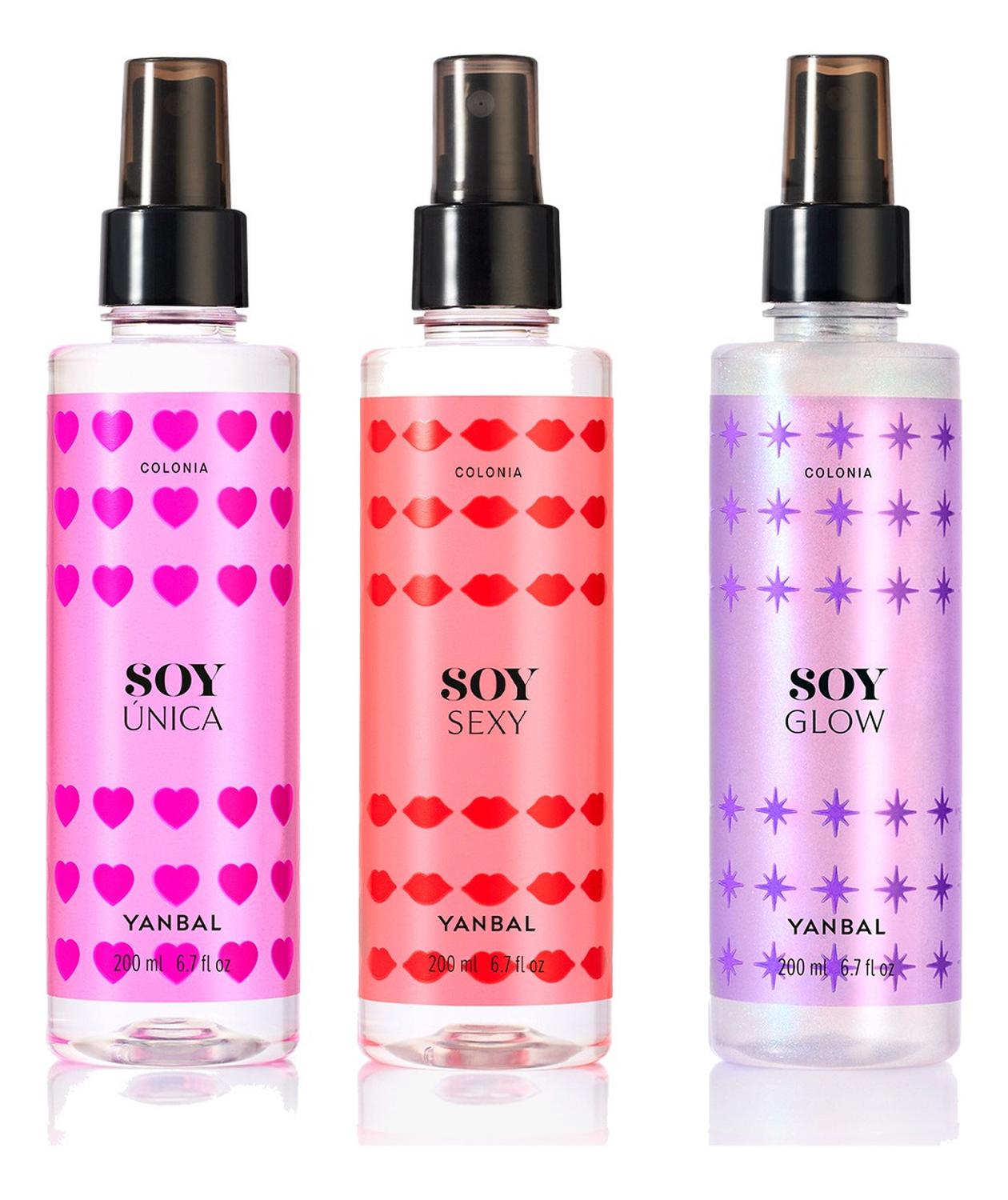 KIT SOY SEXY GLOW Y UNICA COLONIA DE MUJER - 1