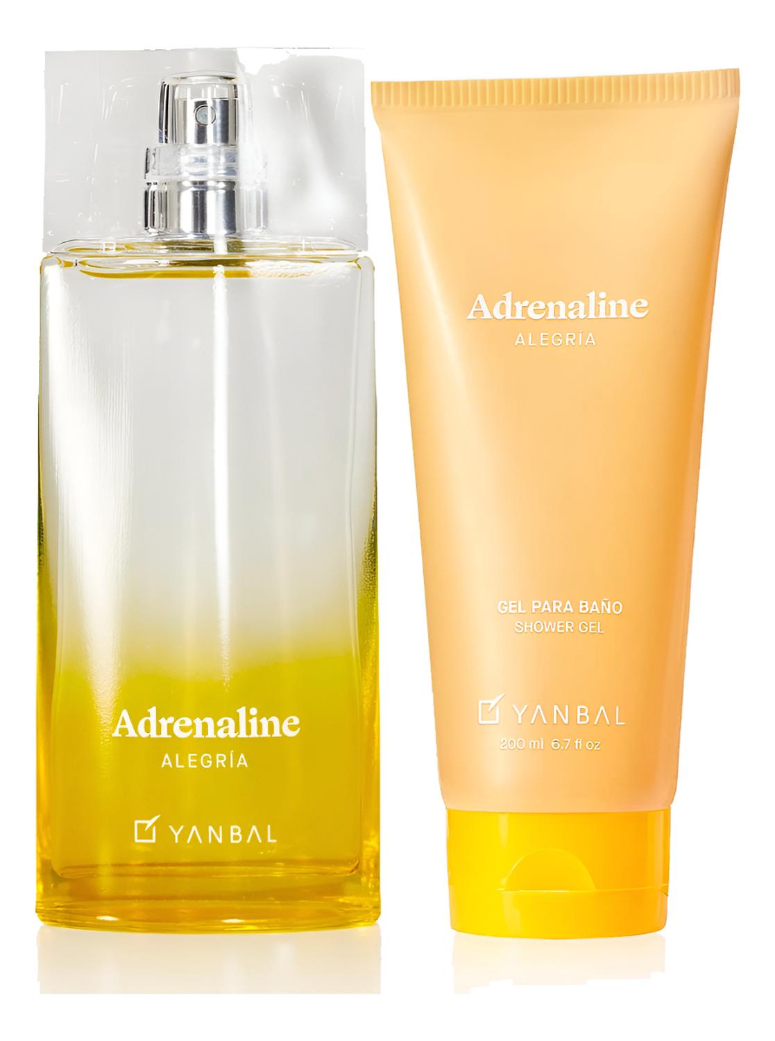 ADRENALINE ALEGRÍA FRAGANCIA DE MUJER CON SHOWER GEL YANBAL - 1