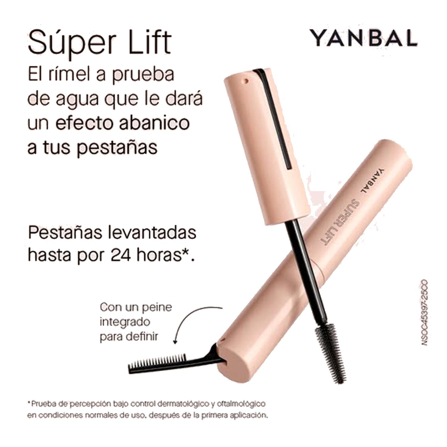 RÍMEL SUPER LIFT EFECTO ABANICO YANBAL - 3