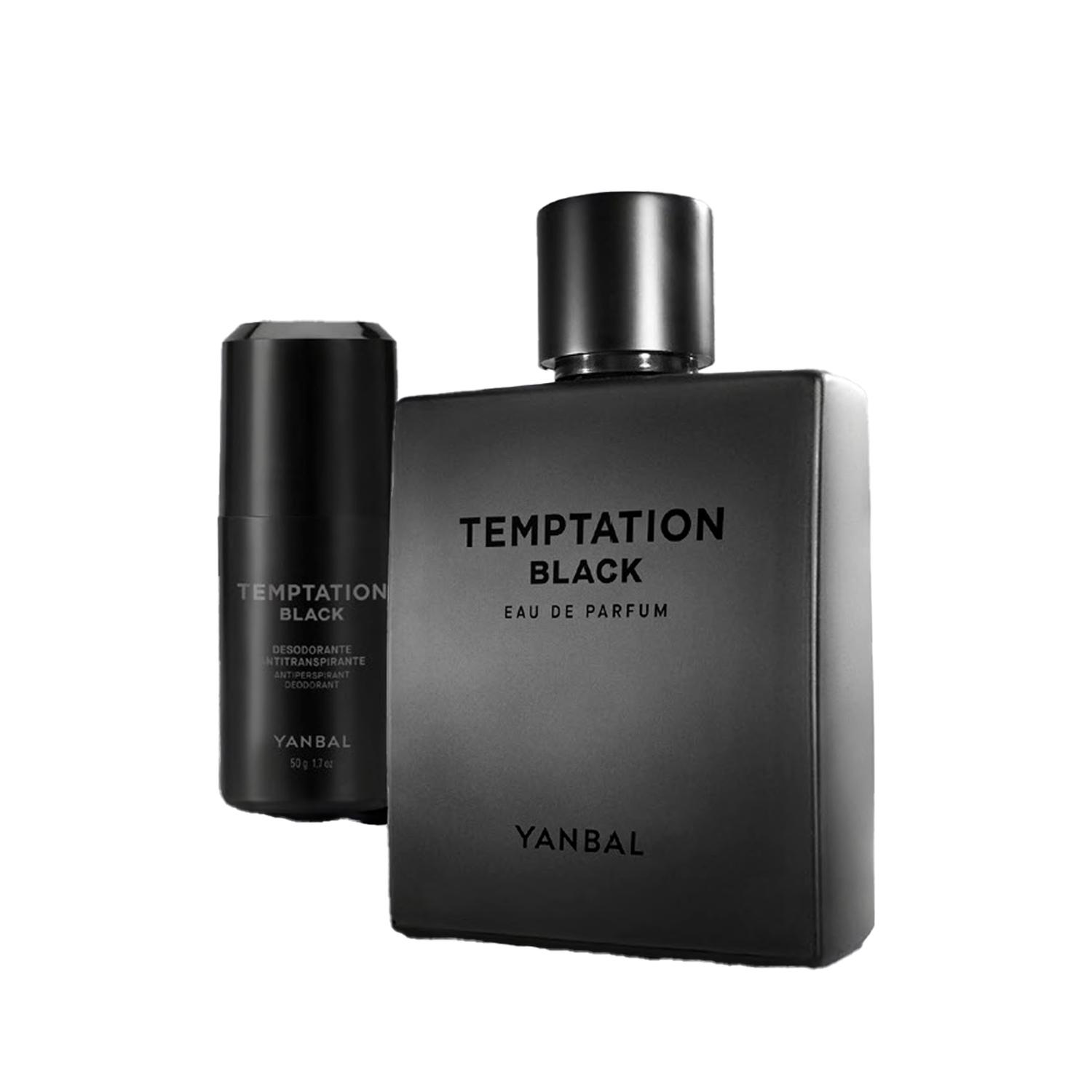 TEMPTATION BLACK PERFUME DE HOMBRE CON DEO - 1