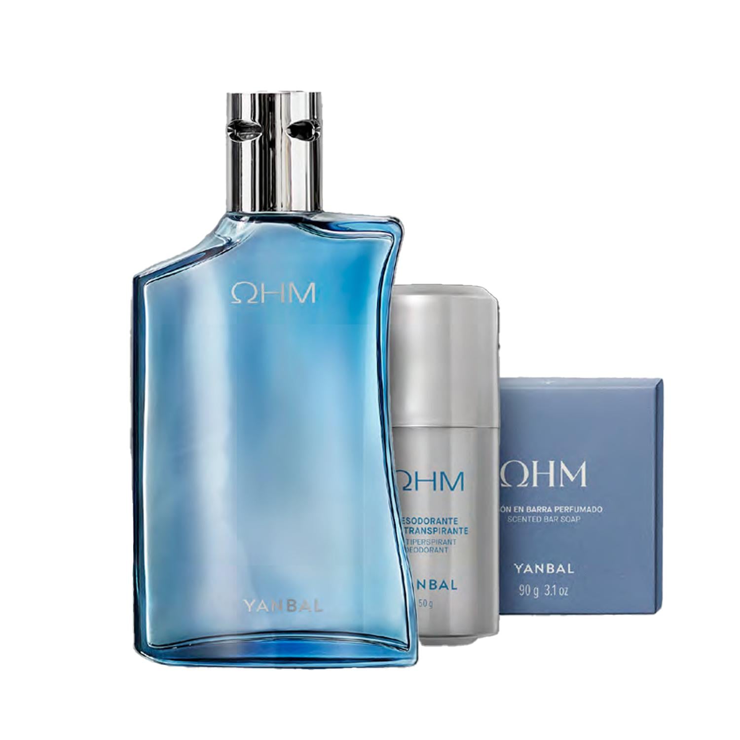 OHM PERFUME DE HOMBRE CON JABON Y DEO - 1