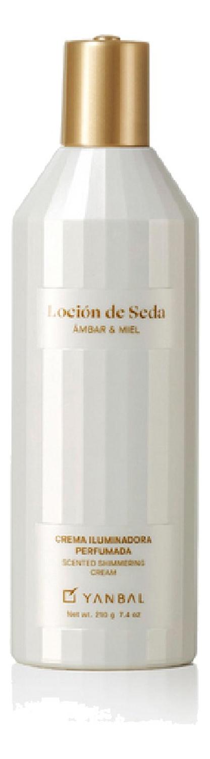LOCIÓN DE SEDA ÁMBAR Y MIEL CREMA ILUMINADORA PERFUMADA - 1