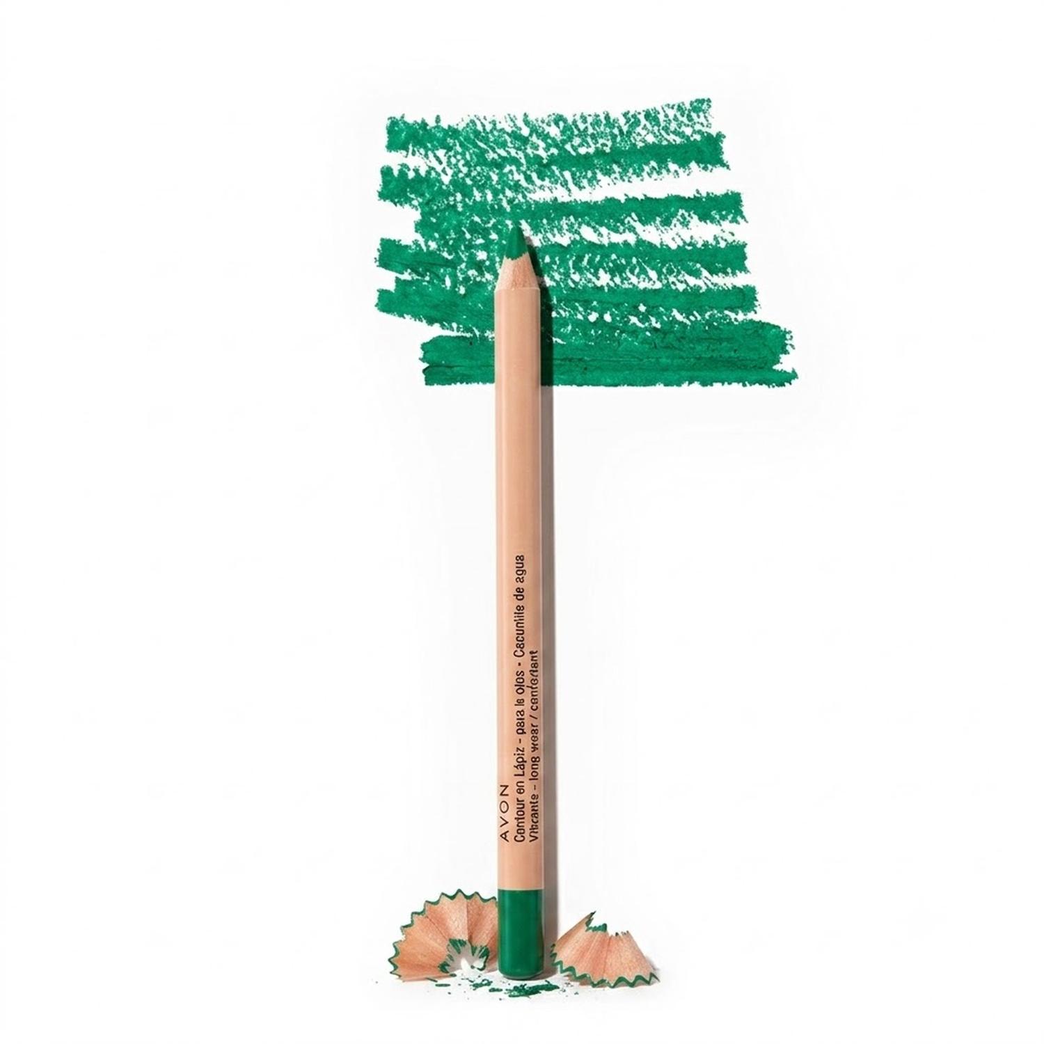 DELINEADOR EN LAPIZ PARA OJOS APA VERDE METALICO - 1
