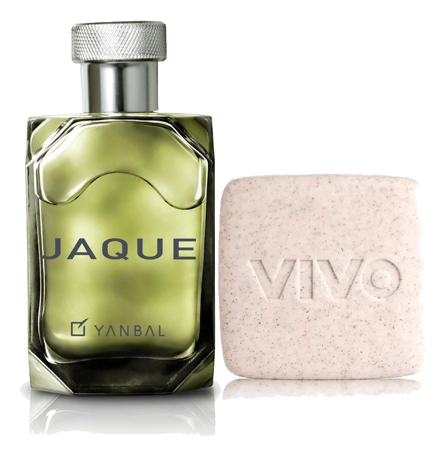 JAQUE PERFUME DE HOMBRE CON JABON VIVO YANBAL - 1