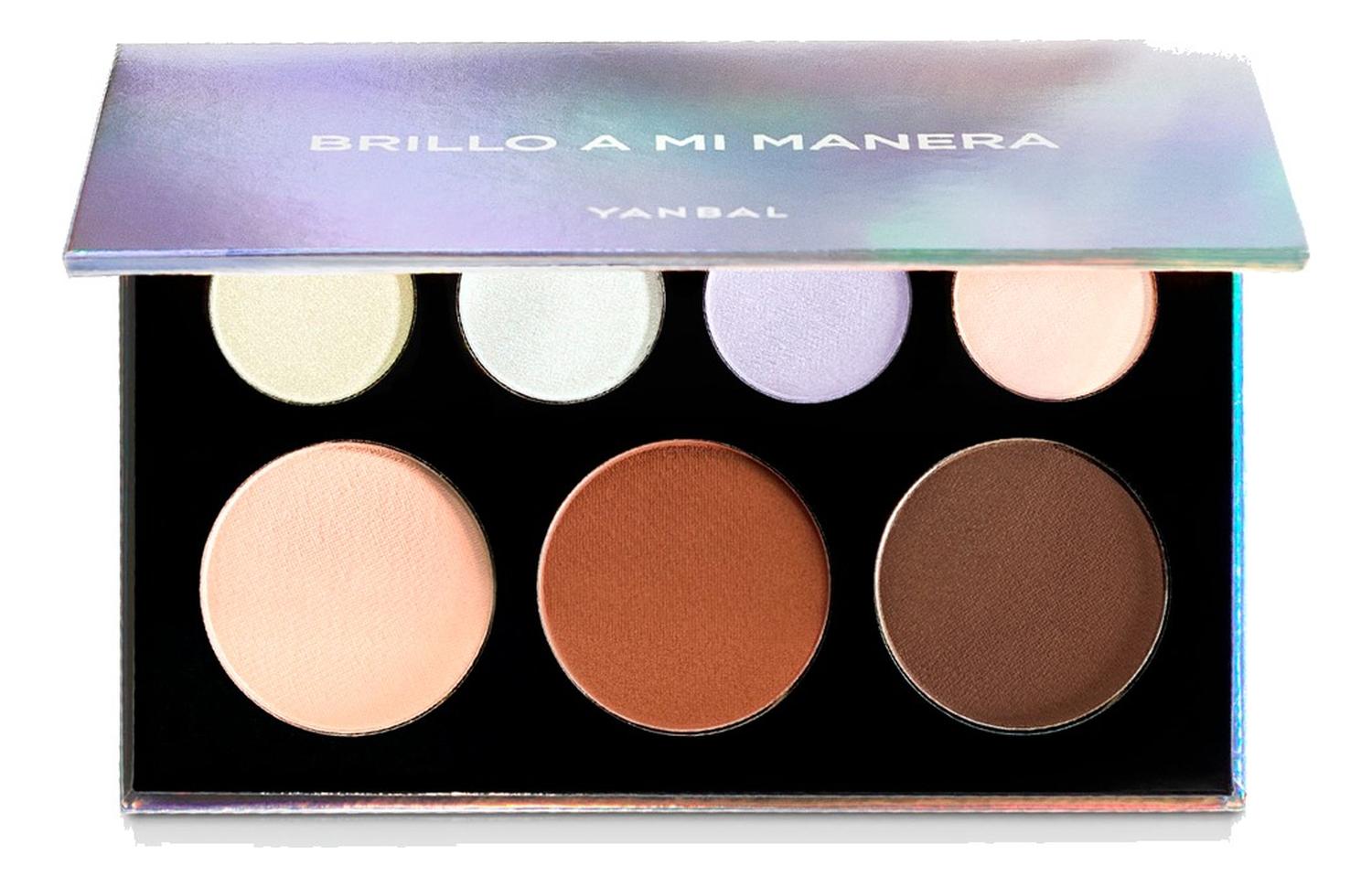 YANBAL PALETA DE SOMBRAS MULTIFUNCIONAL BRILLO A MI MANERA CHOCOLATE - 1