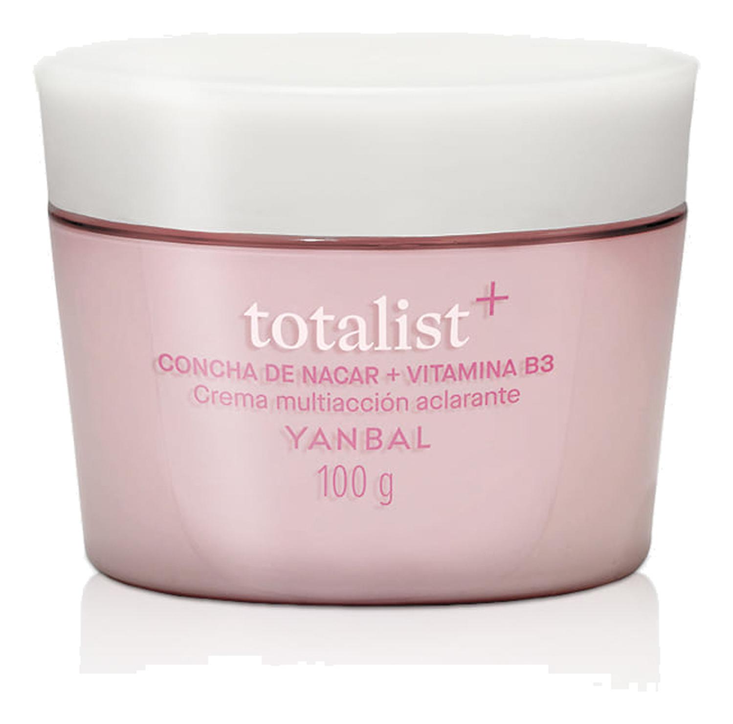 CREMA ACLARANTE 100G TOTALIST+ CONCHA DE NACAR VITAMINA B3 - 1