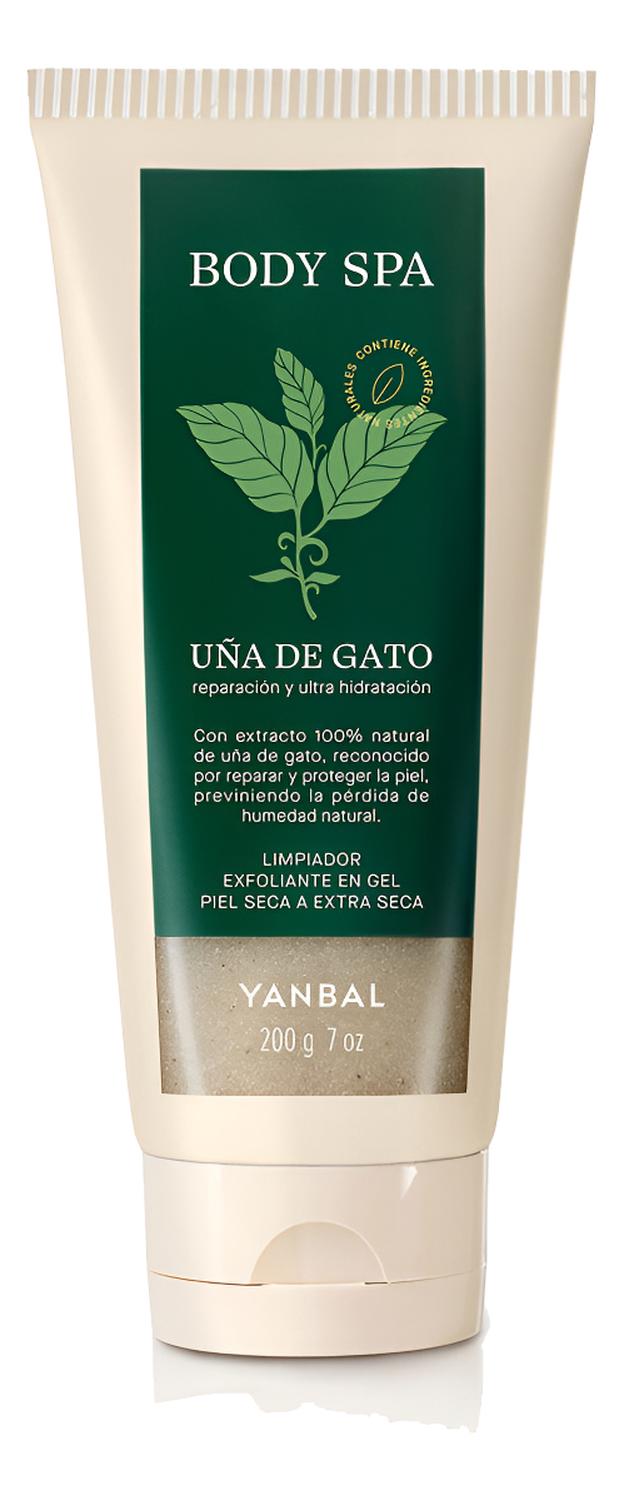 LIMPIADOR EXFOLIANTE EN GEL BODY SPA UÑA DE GATO - 1