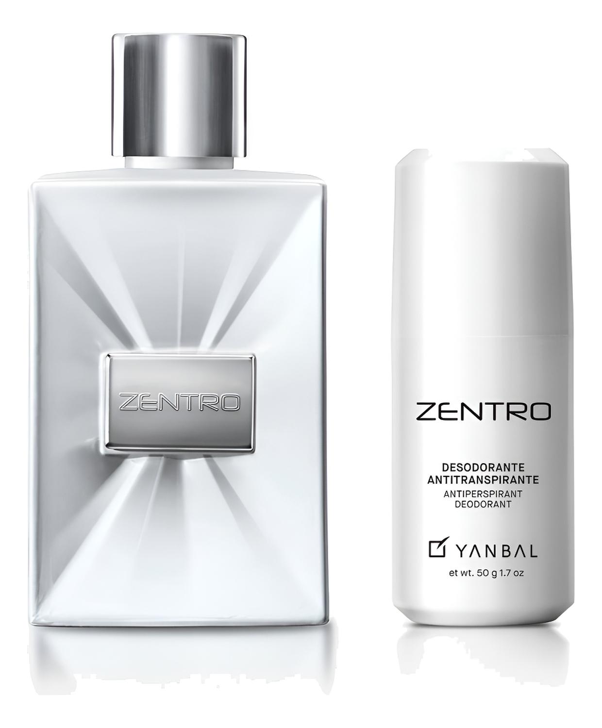 ZENTRO PERFUME DE HOMBRE CON DEO ROLL ON YANBAL - 1