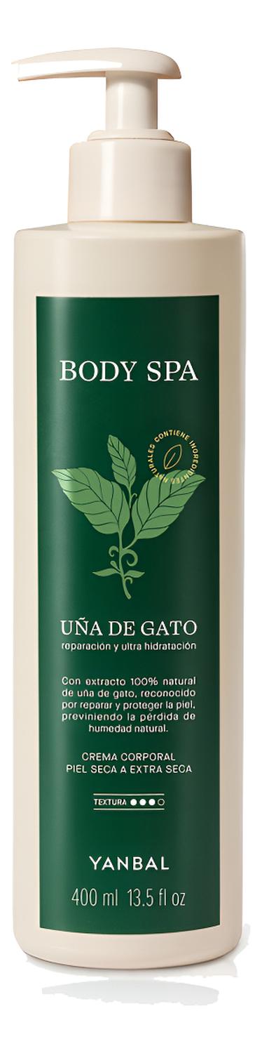 CREMA HIDRATANTE CORPORAL 400ML BODY SPA UÑA DE GATO - 1