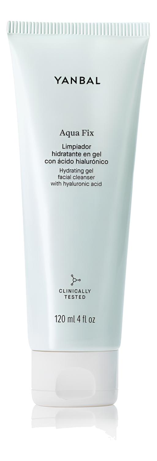 YANBAL LIMPIADOR FACIAL GEL CON ÁCIDO HIALURÓNICO AQUA FIX TODO TIPO DE PIEL DÍA/NOCHE - 1