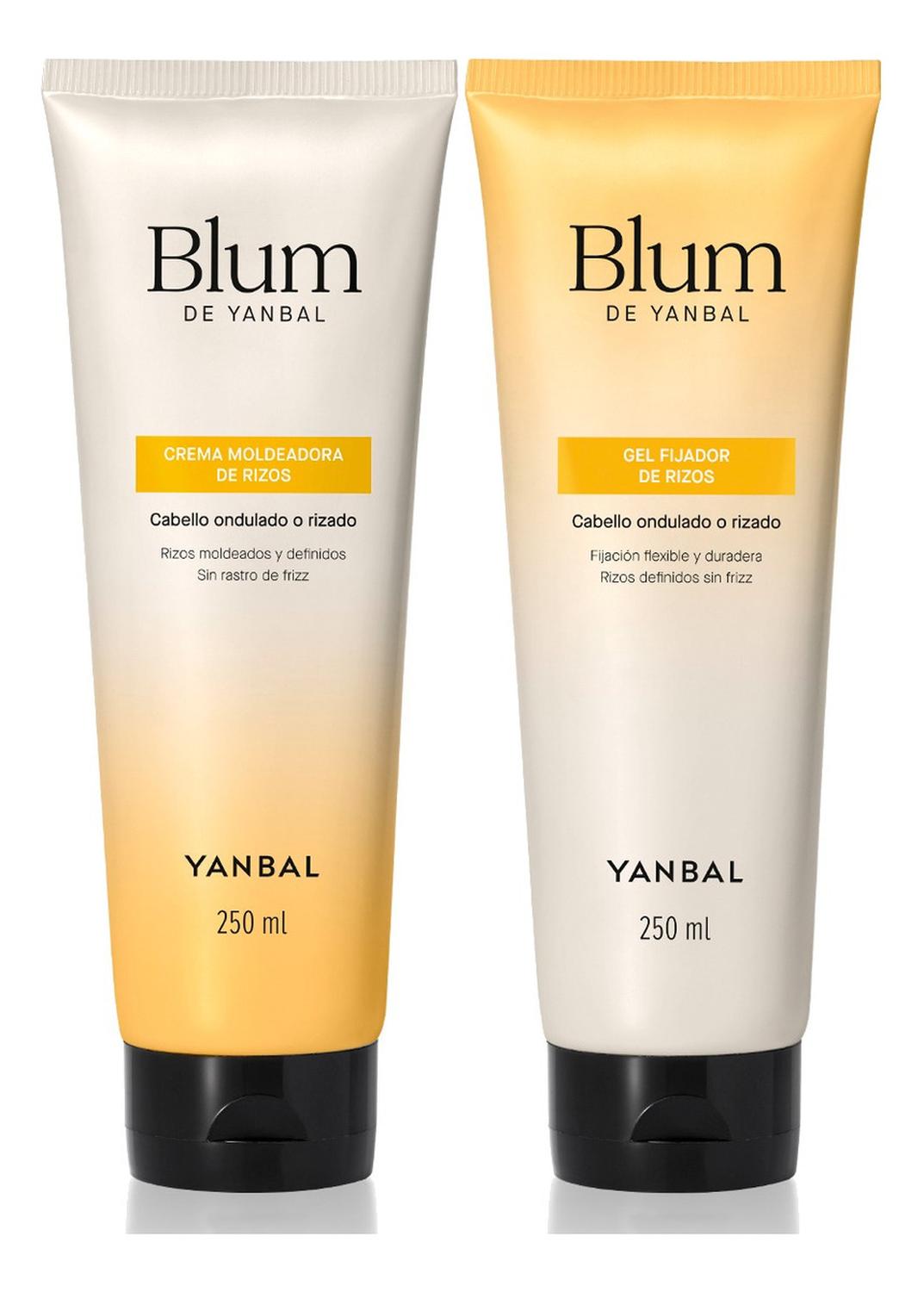 KIT BLUM RIZOS CREMA MODELADORA CON GEL FIJADOR - 1