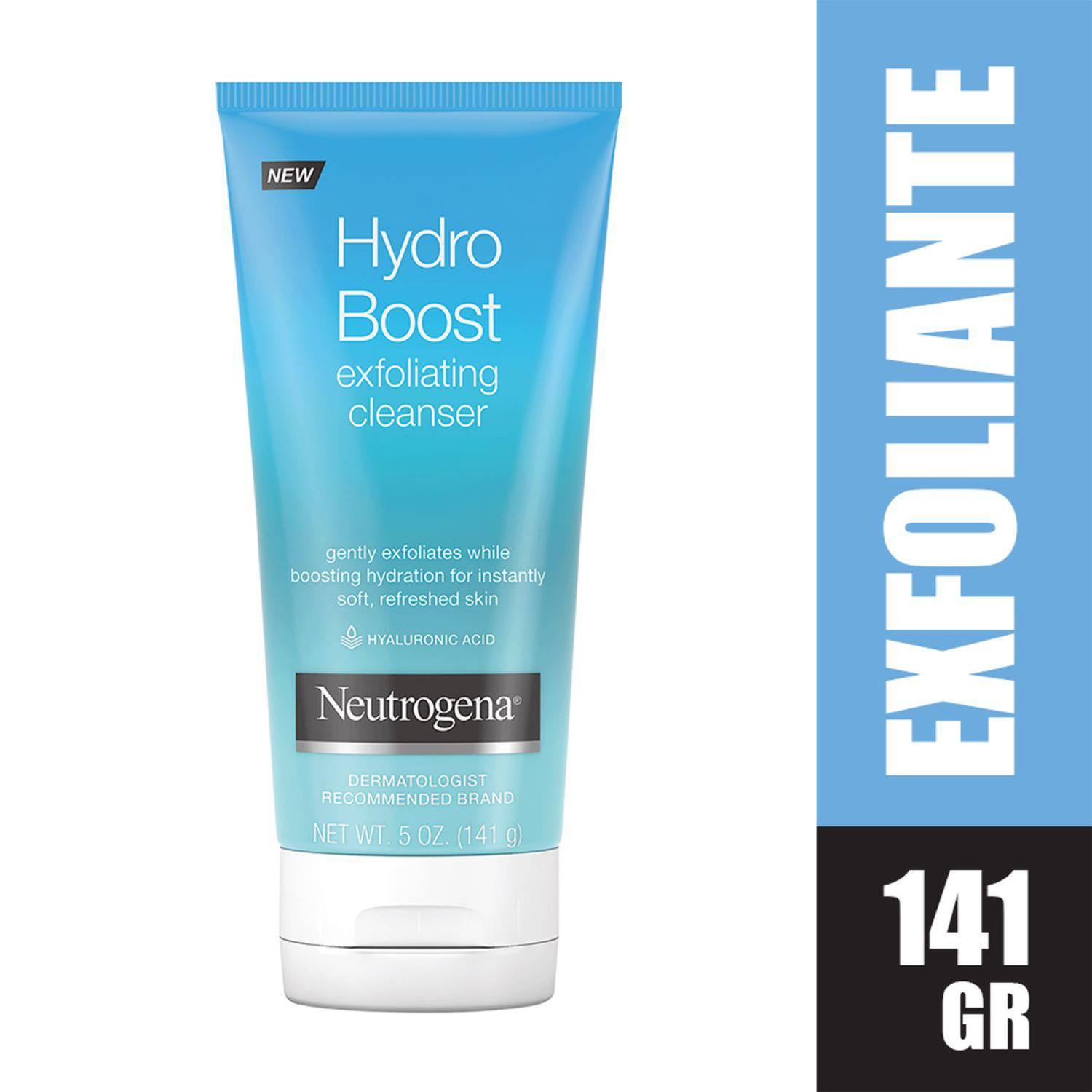 EXFOLIANTE FACIAL LIMPIADOR HYDRO BOOST NEUTROGENA - 1