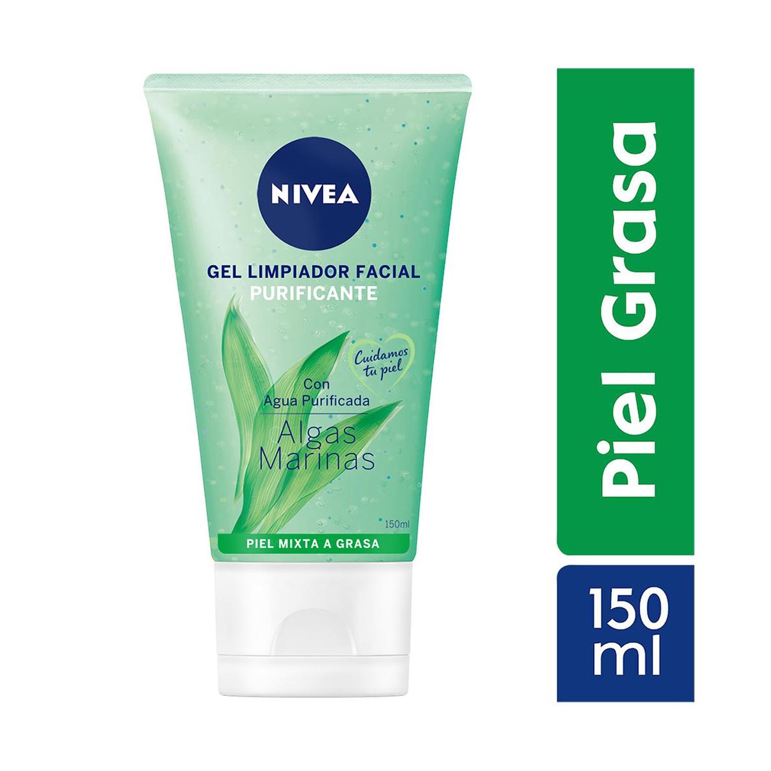 NIVEA GEL LIMPIADOR EQUILIBRANTE PIEL GRASA 150ML - 1