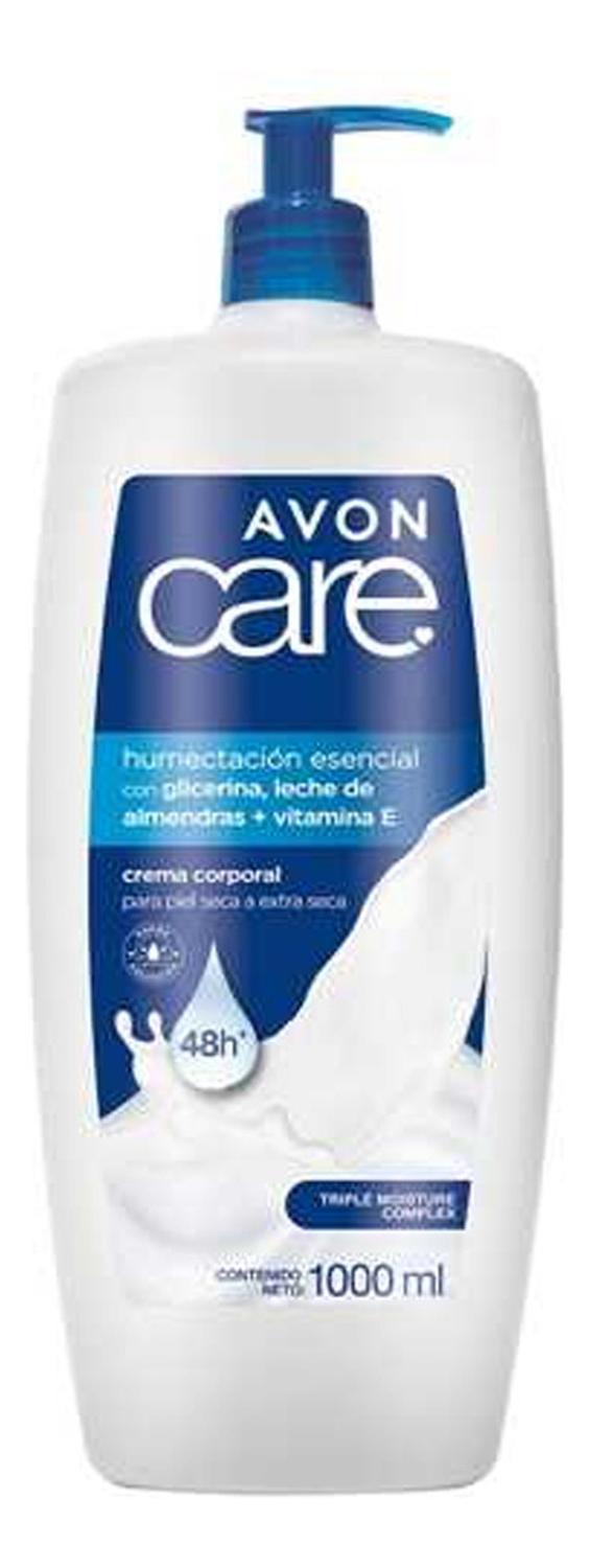 CREMA CORPORAL HUMECTACIÓN ESENCIAL AVON CARE 1 LITRO EXTRACTO DE ALMENDRAS - 2