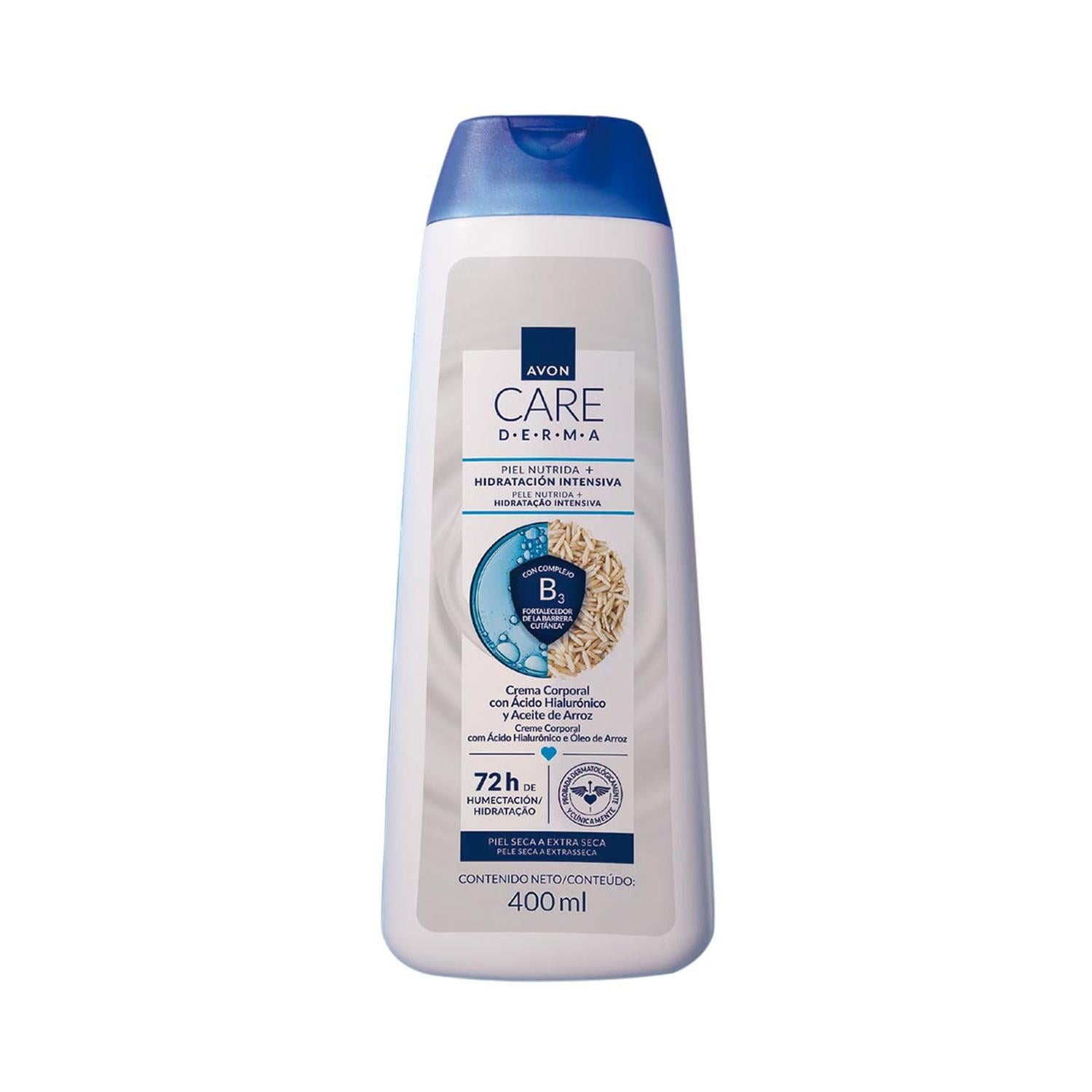 AVON CARE DERMA CREMA CORPORAL PIEL NUTRIDA + HIDRATACIÓN INTENSIVA - 1