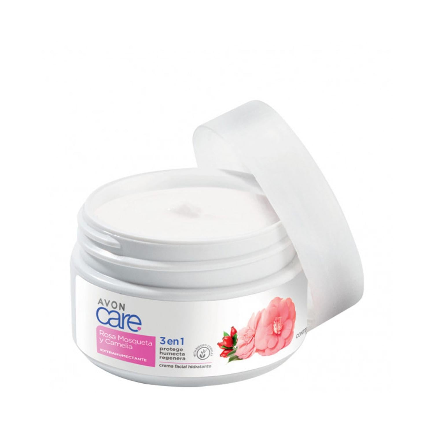 CREMA FACIAL ROSA MOSQUETA AVON CARE 75G - 3