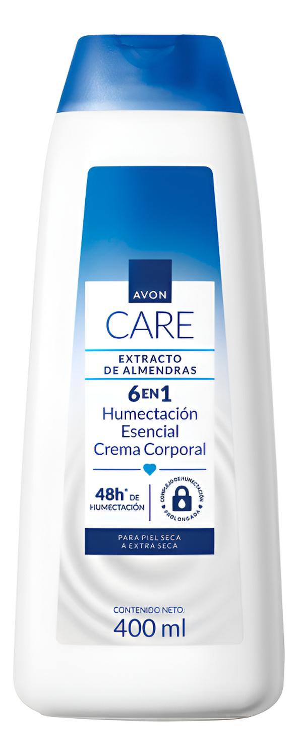 CREMA CORPORAL HUMECTACIÓN ESENCIAL AVON CARE 400 ML LECHE DE ALMENDRAS - 1